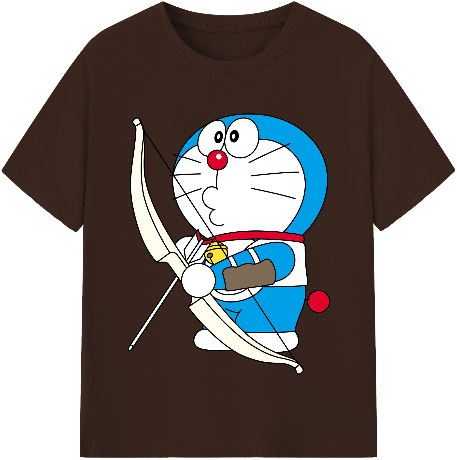 （画像用） ドラえもん Doraemon 綿100％半袖Tシャツ（フロントプリント）