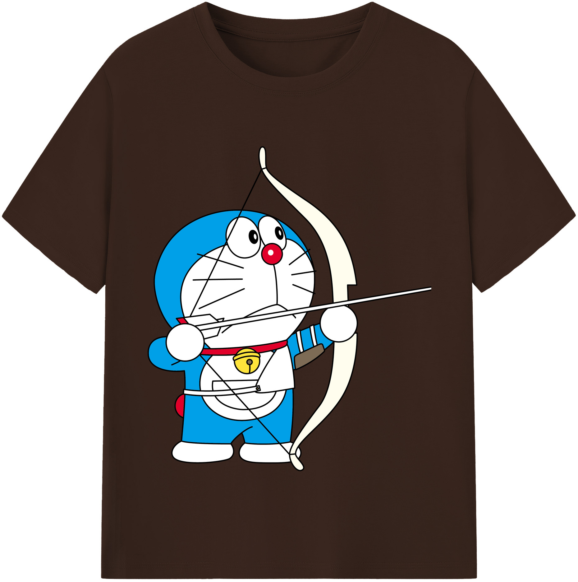 （画像用） ドラえもん Doraemon 綿100％半袖Tシャツ（フロントプリント）