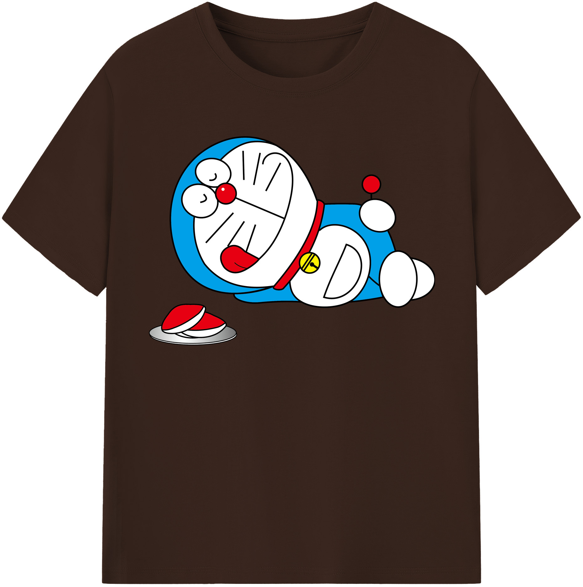 （画像用） ドラえもん Doraemon 綿100％半袖Tシャツ（フロントプリント）