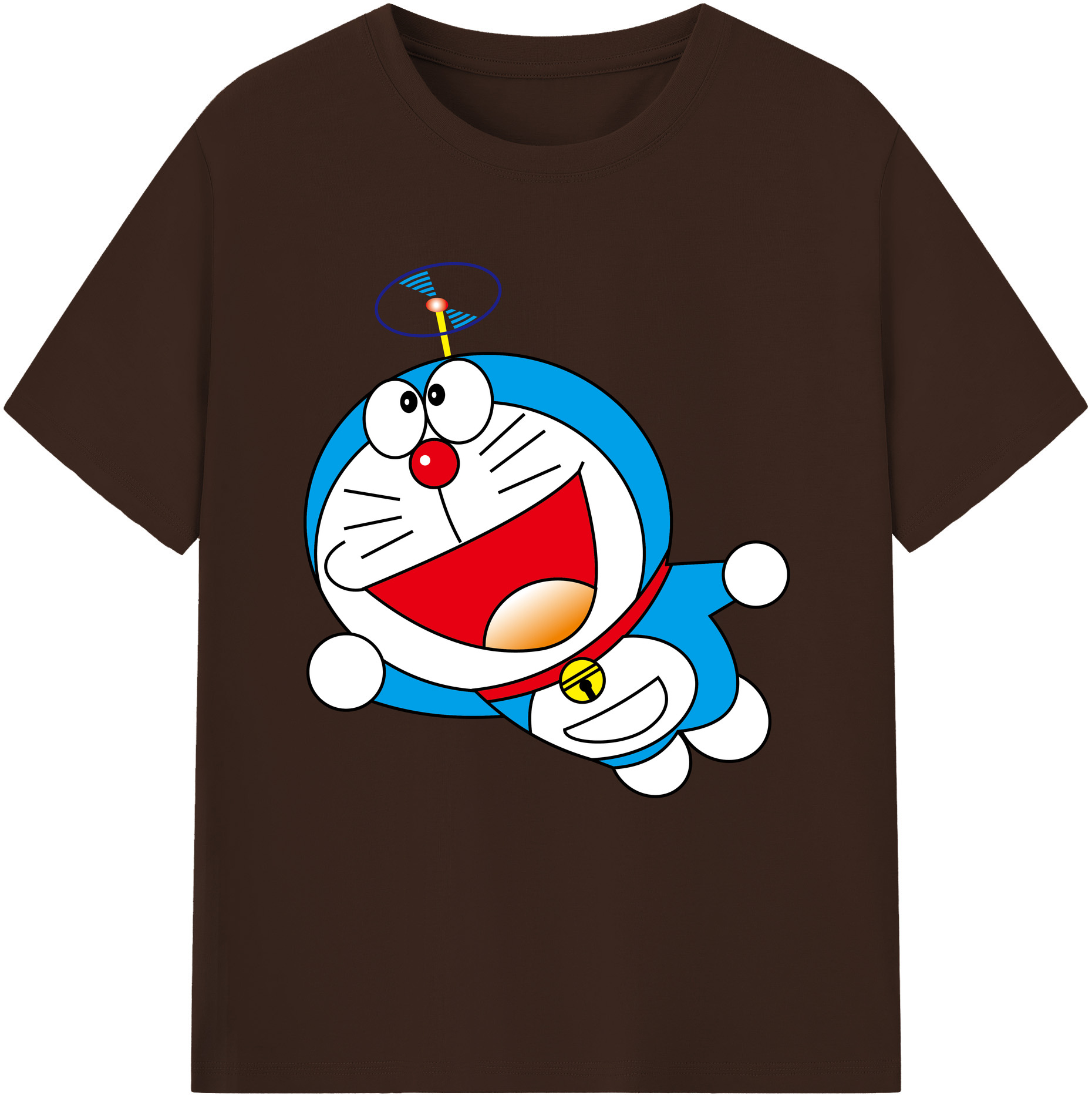 （画像用） ドラえもん Doraemon 綿100％半袖Tシャツ（フロントプリント）