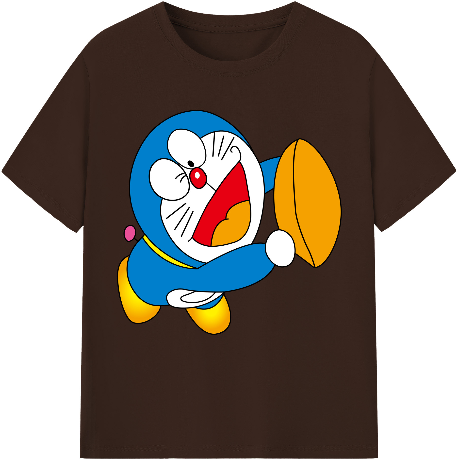 （画像用） ドラえもん Doraemon 綿100％半袖Tシャツ（フロントプリント）