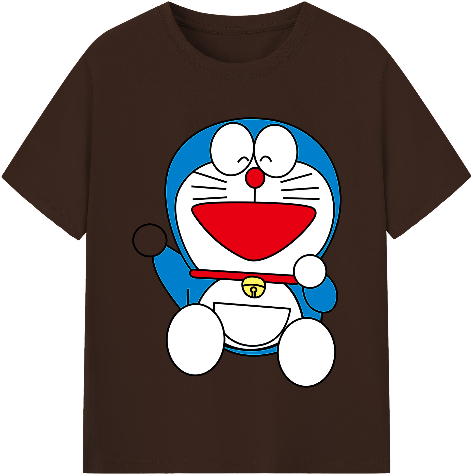 （画像用） ドラえもん Doraemon 綿100％半袖Tシャツ（フロントプリント）
