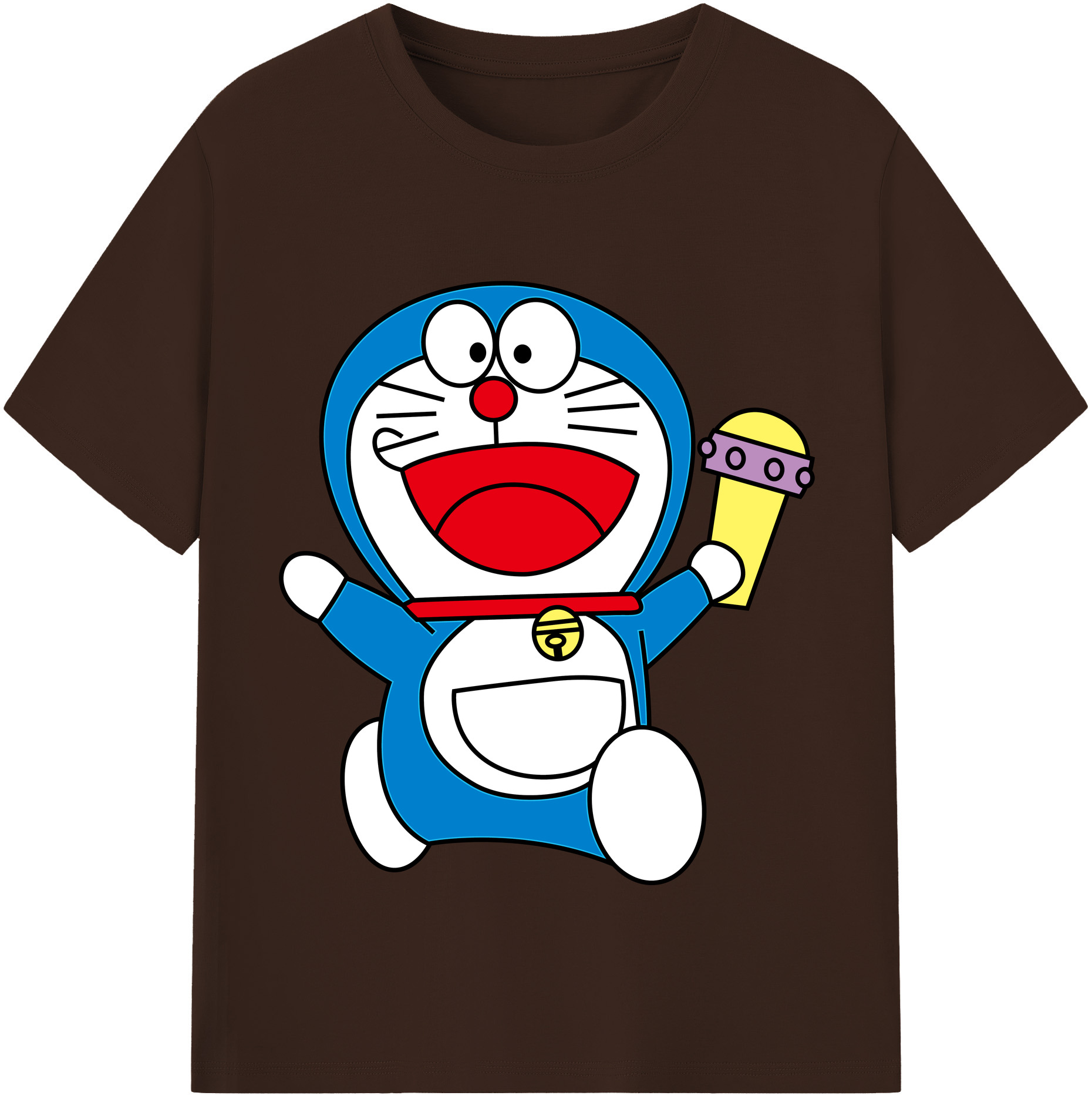 （画像用） ドラえもん Doraemon 綿100％半袖Tシャツ（フロントプリント）