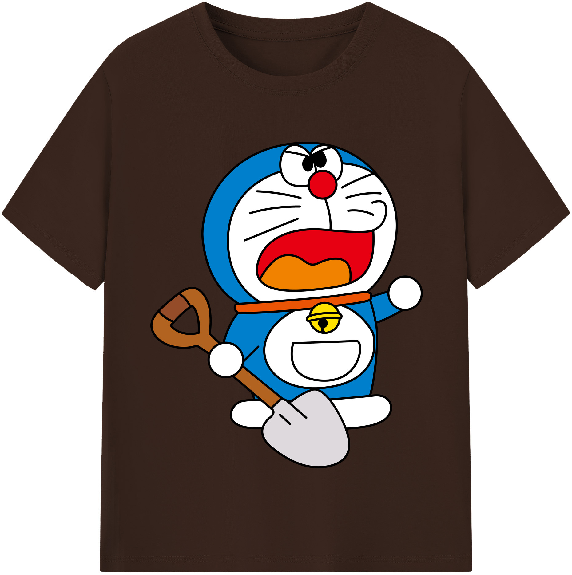（画像用） ドラえもん Doraemon 綿100％半袖Tシャツ（フロントプリント）