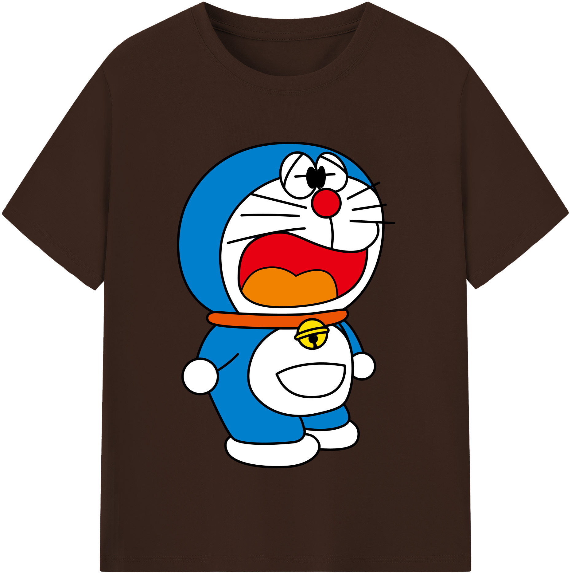 （画像用） ドラえもん Doraemon 綿100％半袖Tシャツ（フロントプリント）