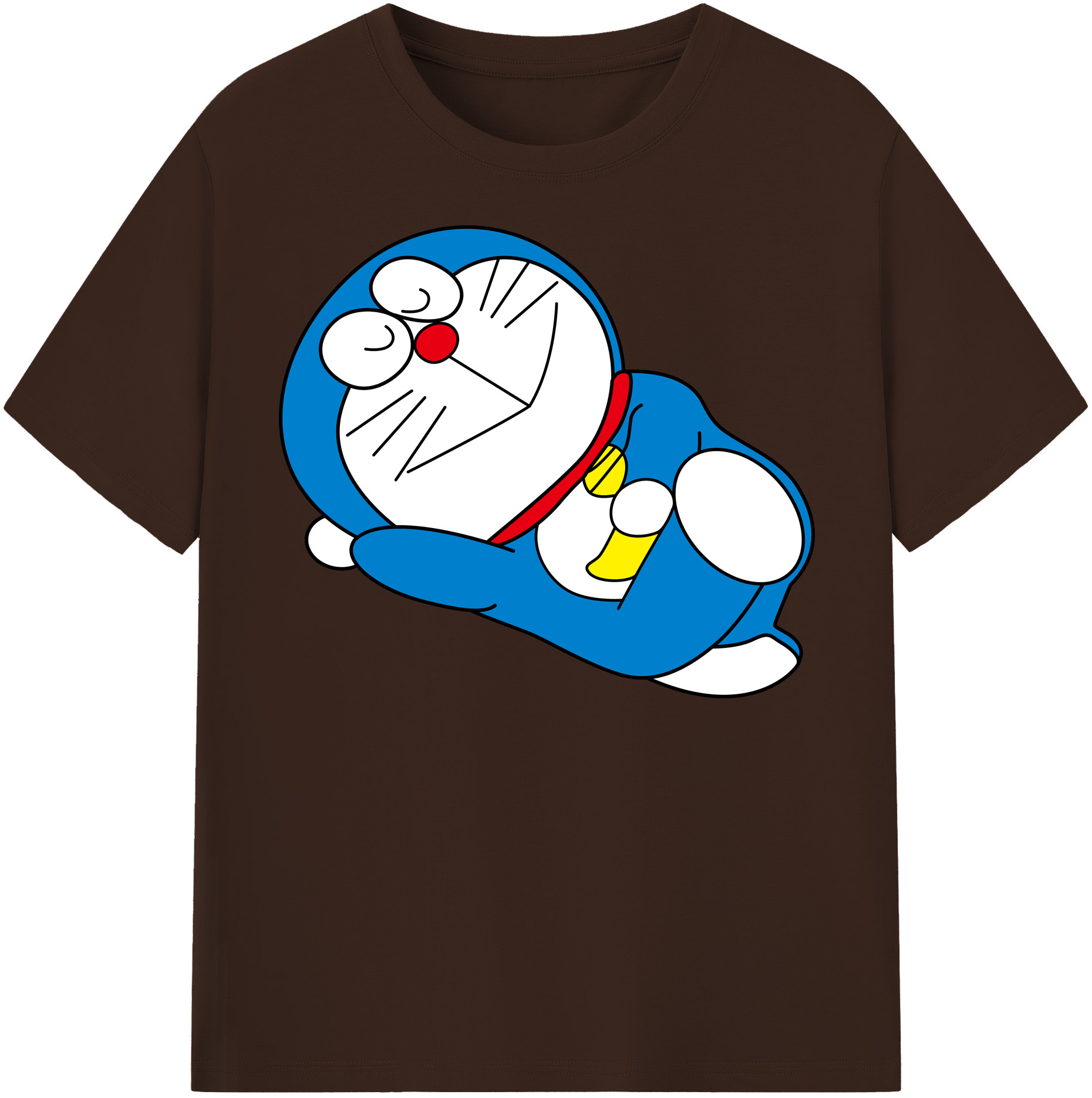 （画像用） ドラえもん Doraemon 綿100％半袖Tシャツ（フロントプリント）