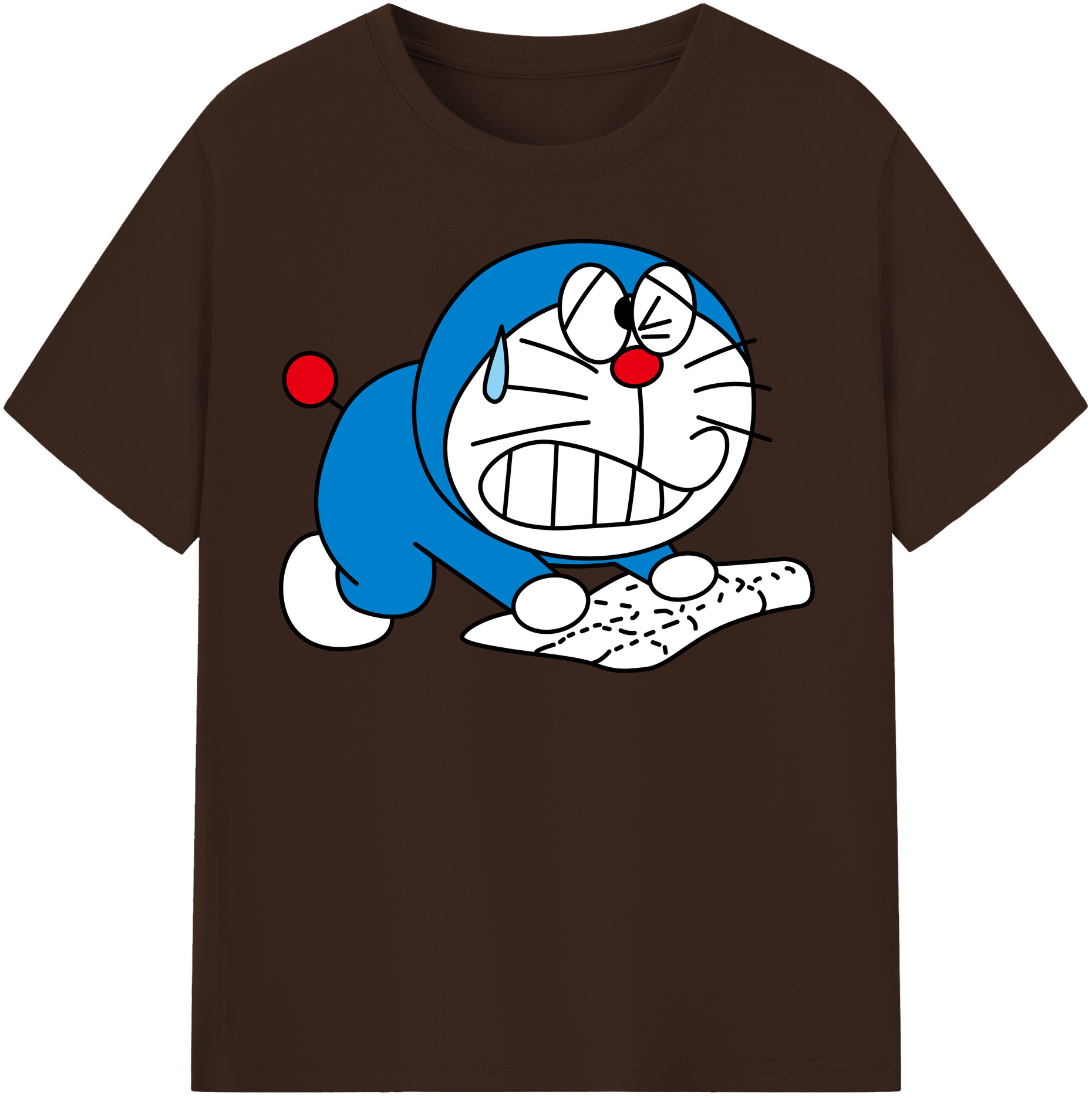 （画像用） ドラえもん Doraemon 綿100％半袖Tシャツ（フロントプリント）