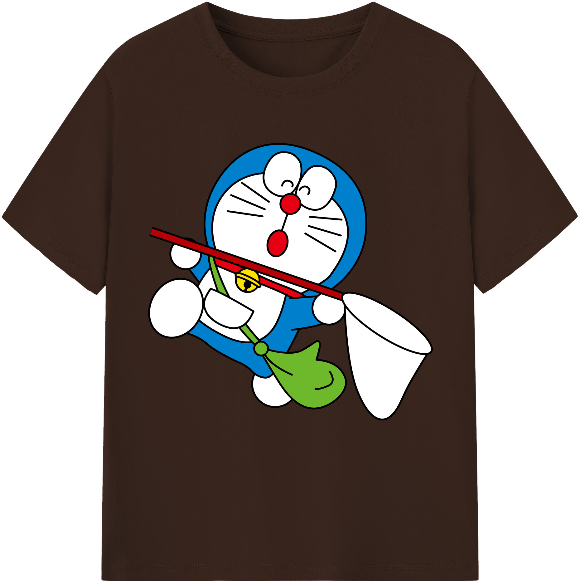 （画像用） ドラえもん Doraemon 綿100％半袖Tシャツ（フロントプリント）