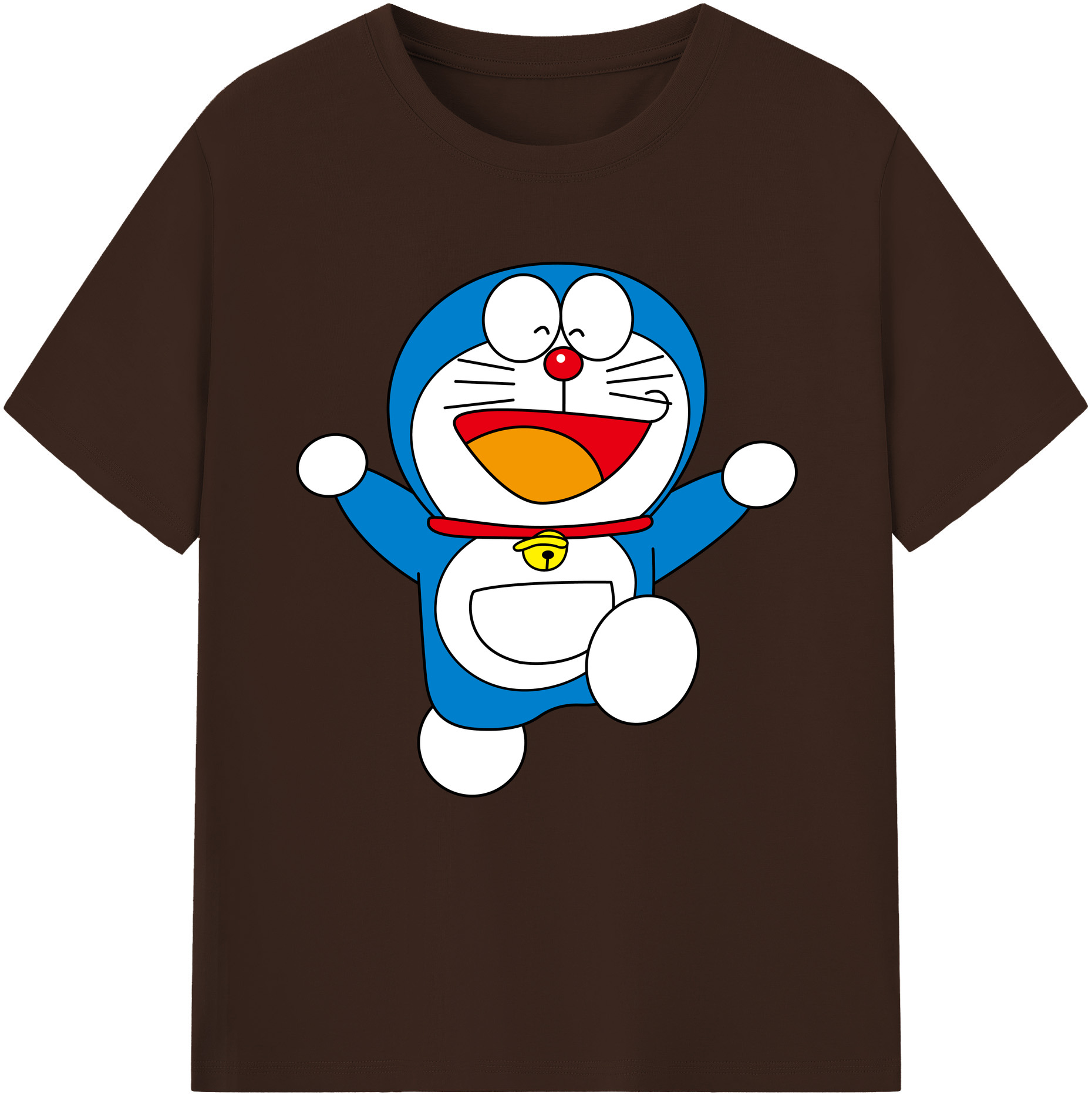 （画像用） ドラえもん Doraemon 綿100％半袖Tシャツ（フロントプリント）