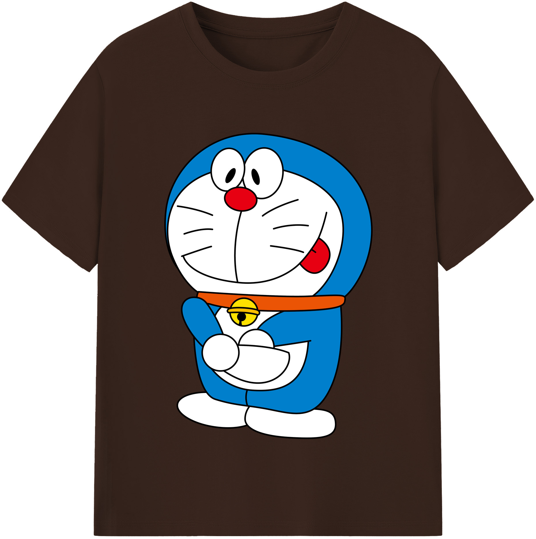 （画像用） ドラえもん Doraemon 綿100％半袖Tシャツ（フロントプリント）