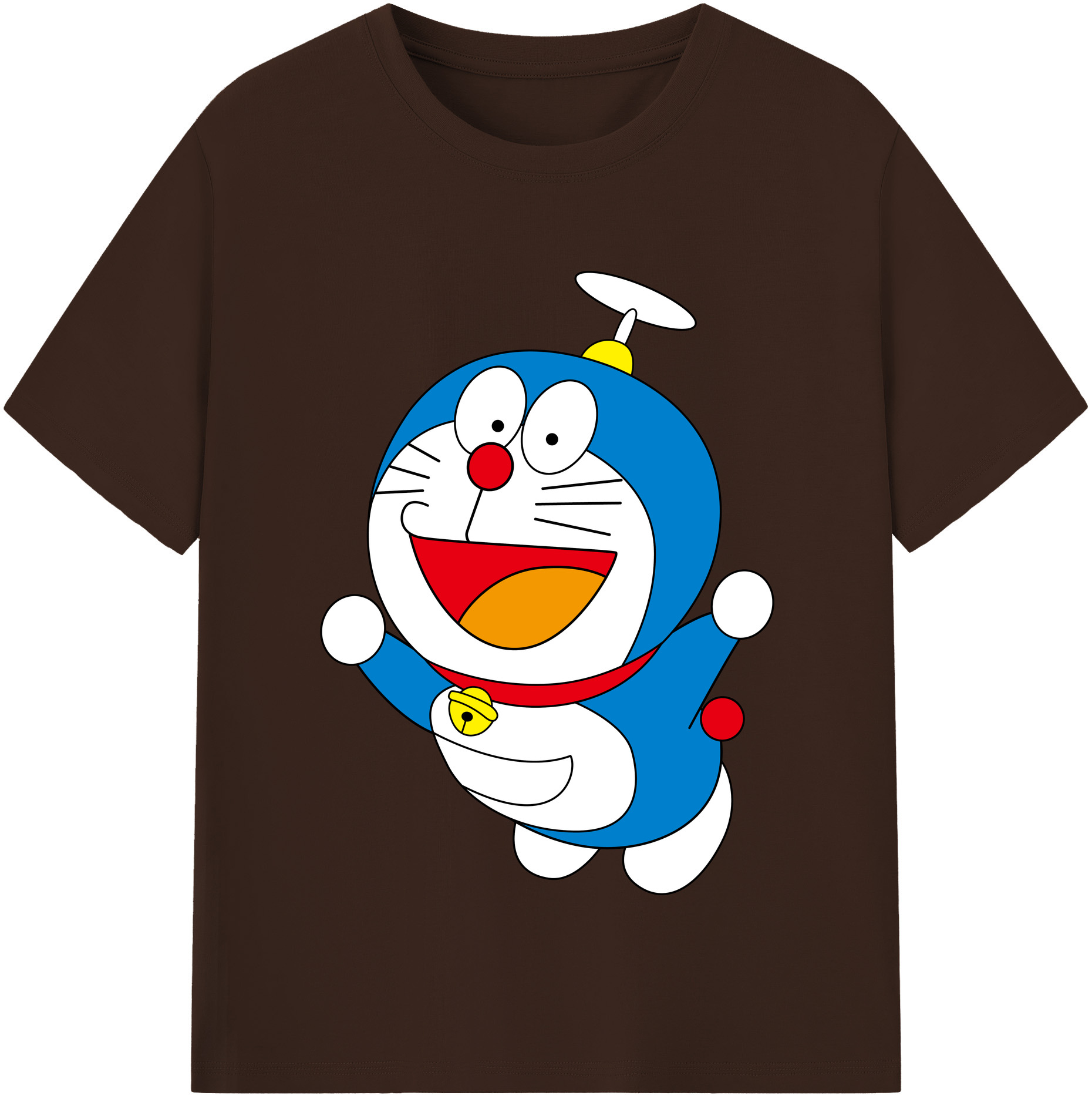 （画像用） ドラえもん Doraemon 綿100％半袖Tシャツ（フロントプリント）