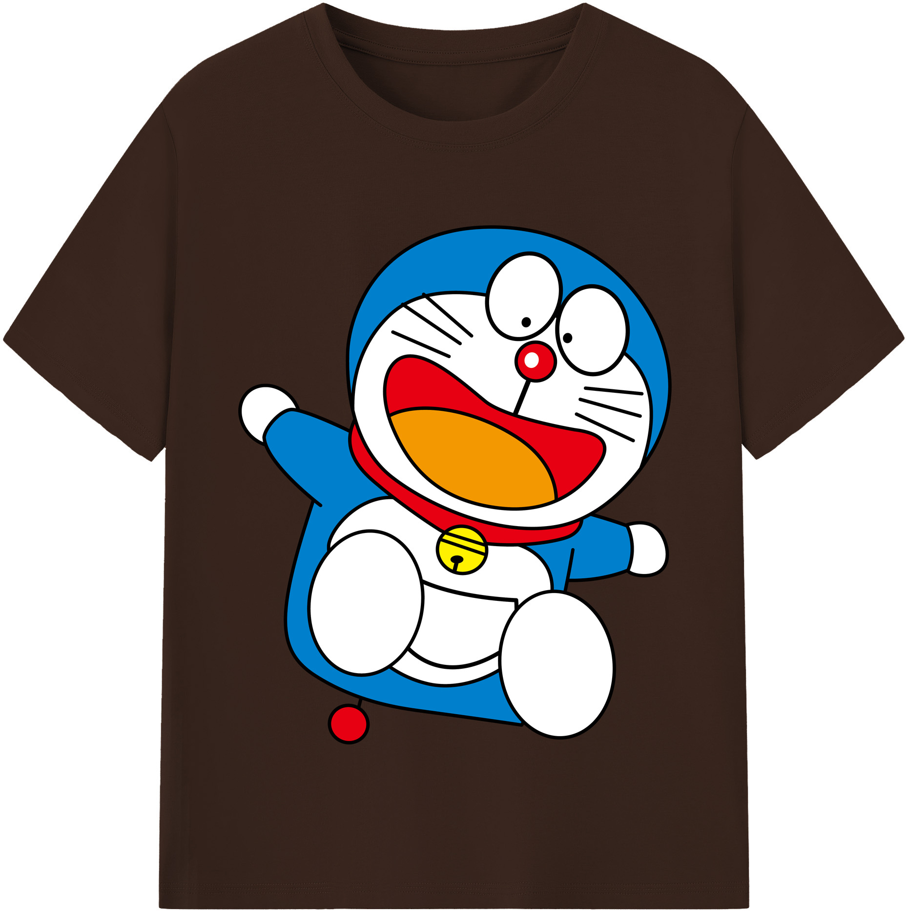 （画像用） ドラえもん Doraemon 綿100％半袖Tシャツ（フロントプリント）