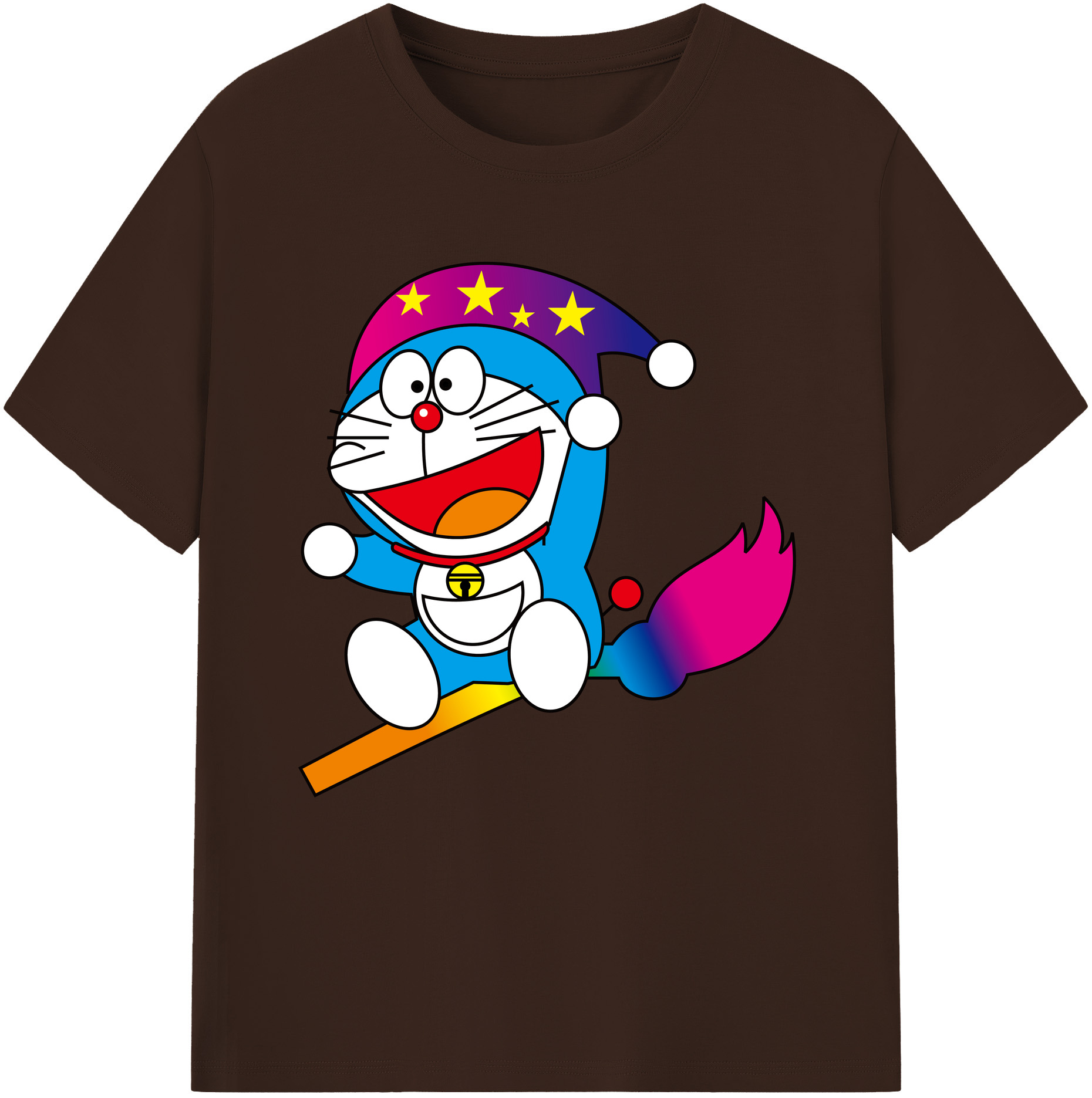 （画像用） ドラえもん Doraemon 綿100％半袖Tシャツ（フロントプリント）