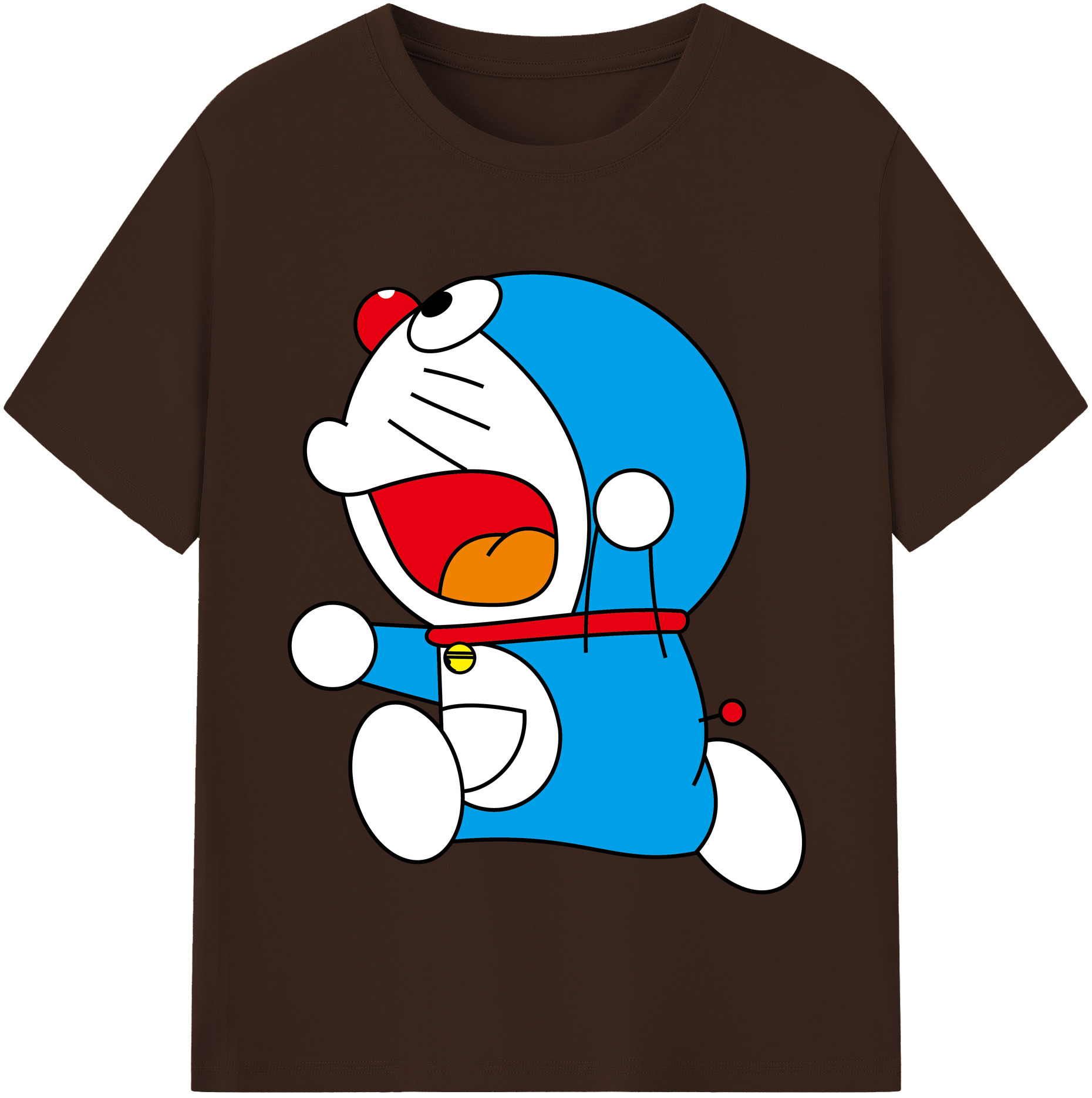 （画像用） ドラえもん Doraemon 綿100％半袖Tシャツ（フロントプリント）