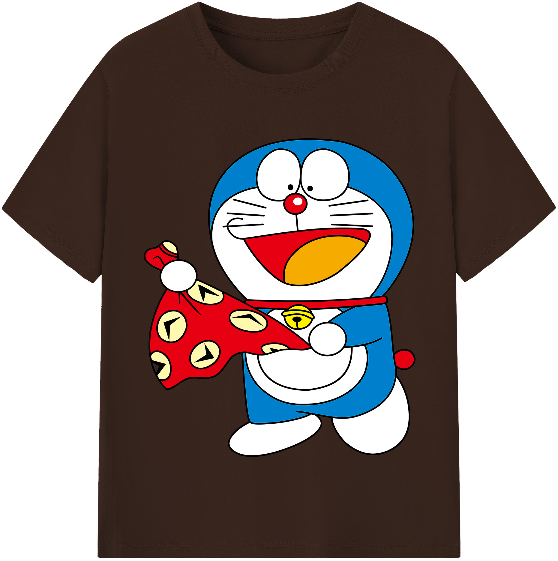 （画像用） ドラえもん Doraemon 綿100％半袖Tシャツ（フロントプリント）