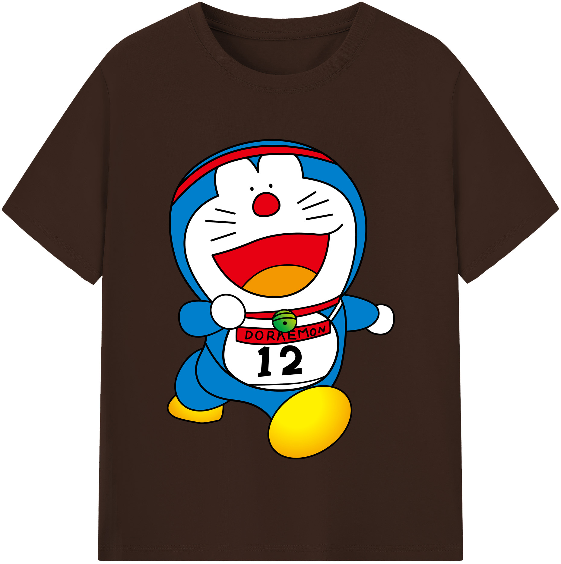（画像用） ドラえもん Doraemon 綿100％半袖Tシャツ（フロントプリント）