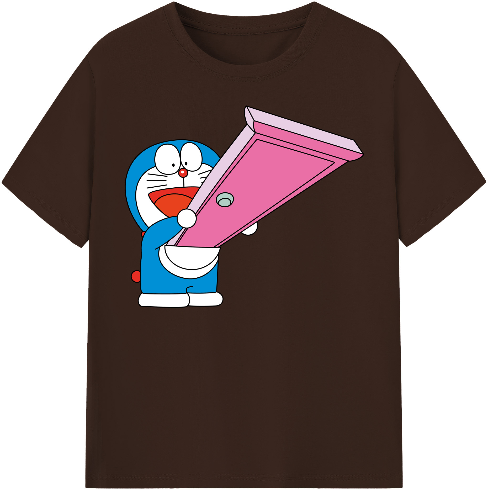 （画像用） ドラえもん Doraemon 綿100％半袖Tシャツ（フロントプリント）