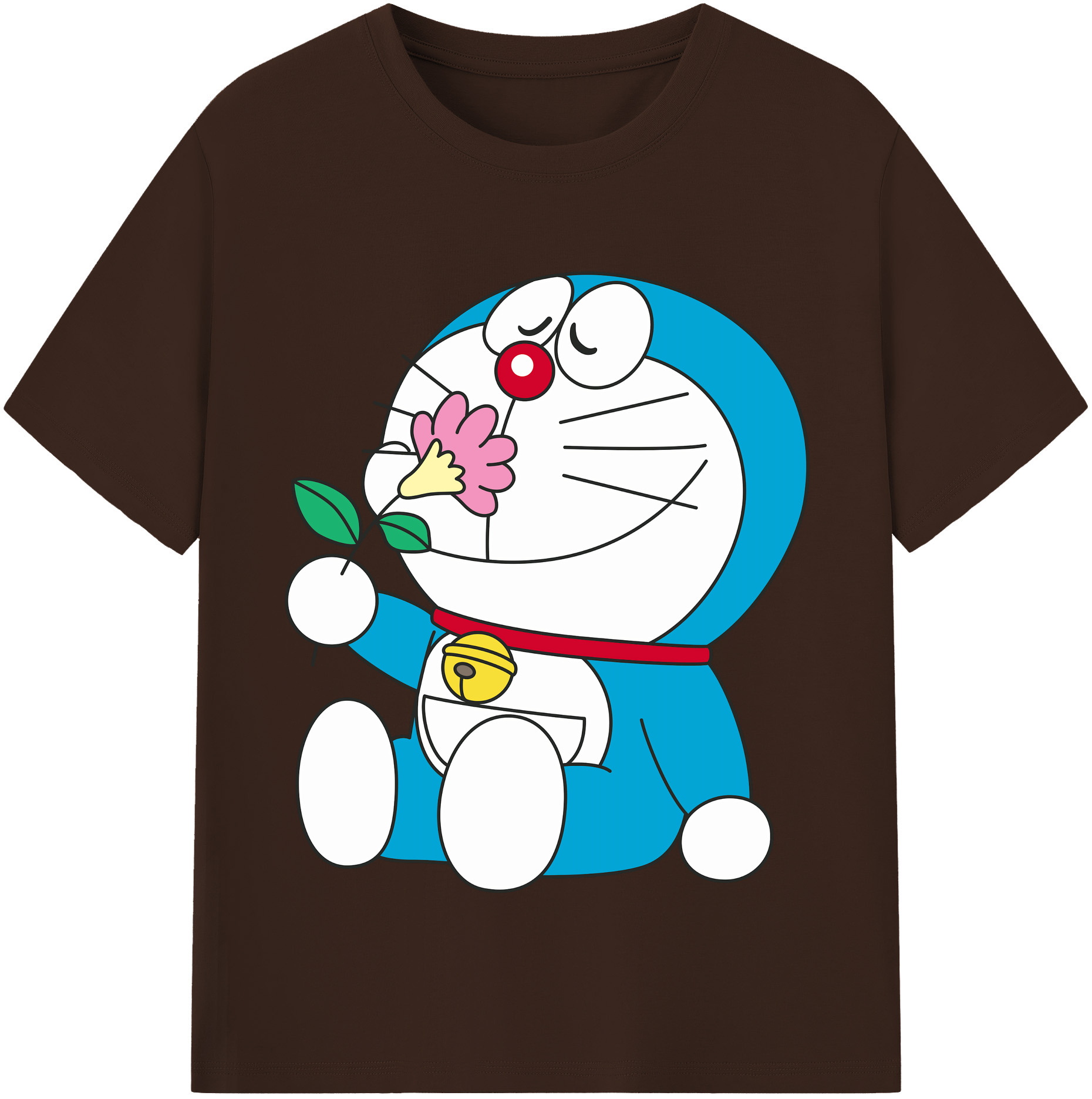 （画像用） ドラえもん Doraemon 綿100％半袖Tシャツ（フロントプリント）
