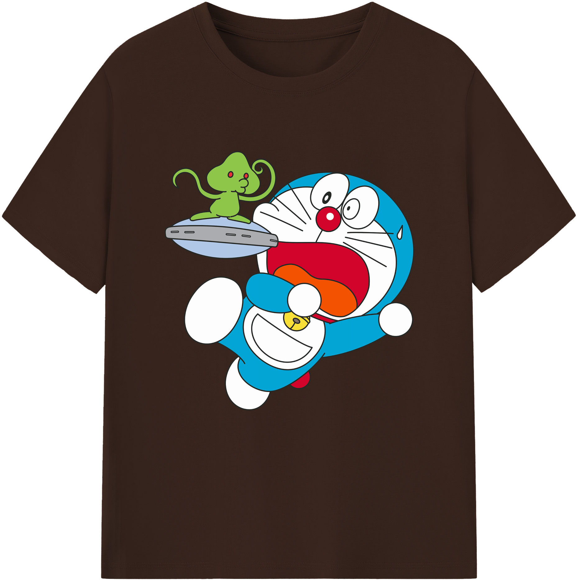 （画像用） ドラえもん Doraemon 綿100％半袖Tシャツ（フロントプリント）