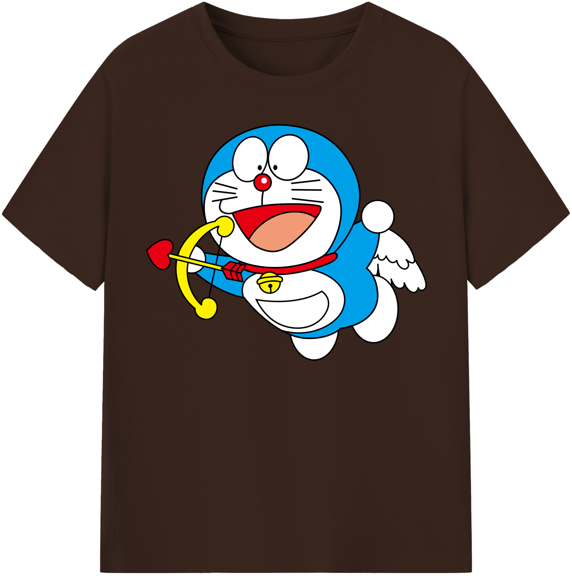 （画像用） ドラえもん Doraemon 綿100％半袖Tシャツ（フロントプリント）