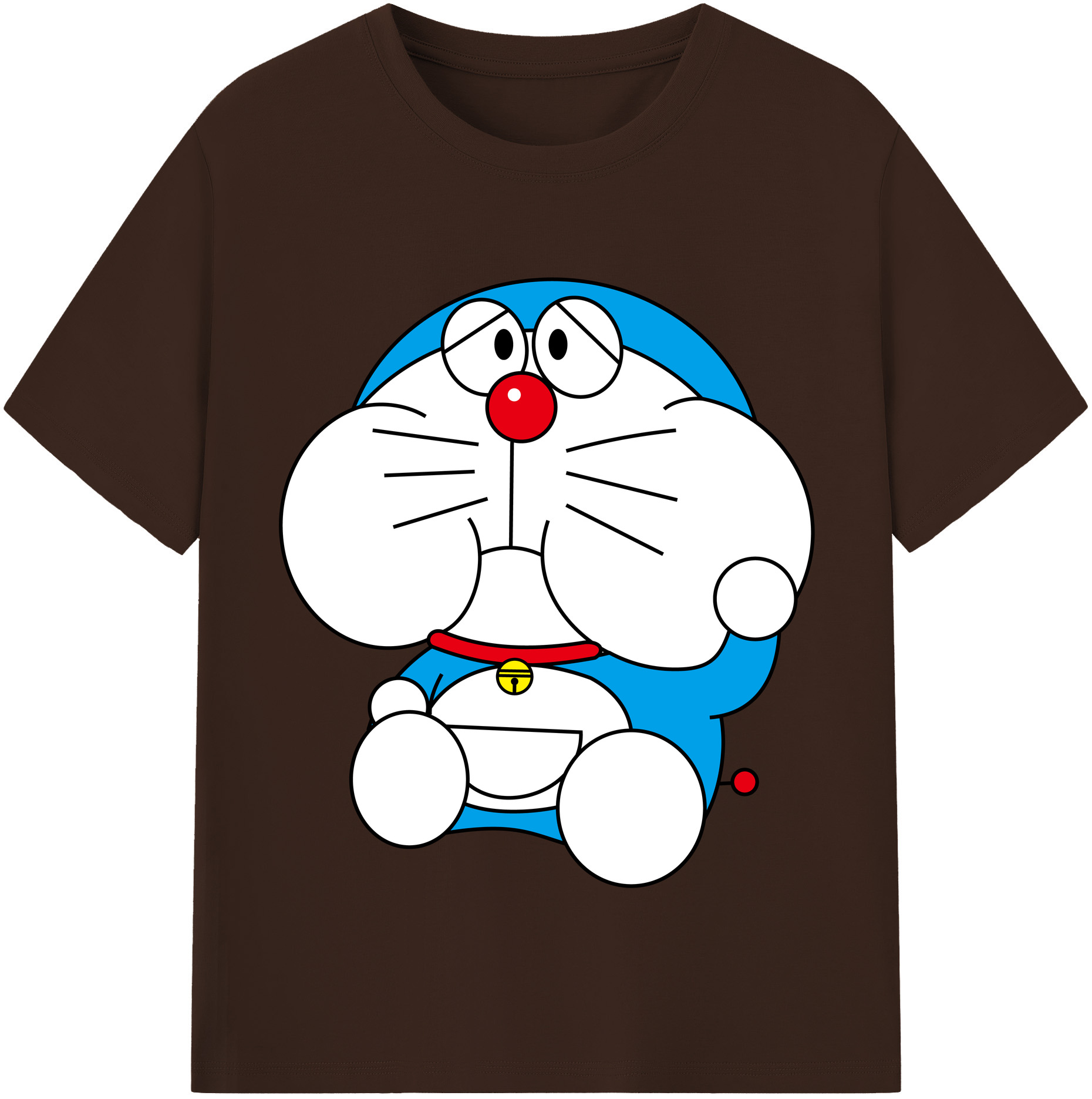 （画像用） ドラえもん Doraemon 綿100％半袖Tシャツ（フロントプリント）