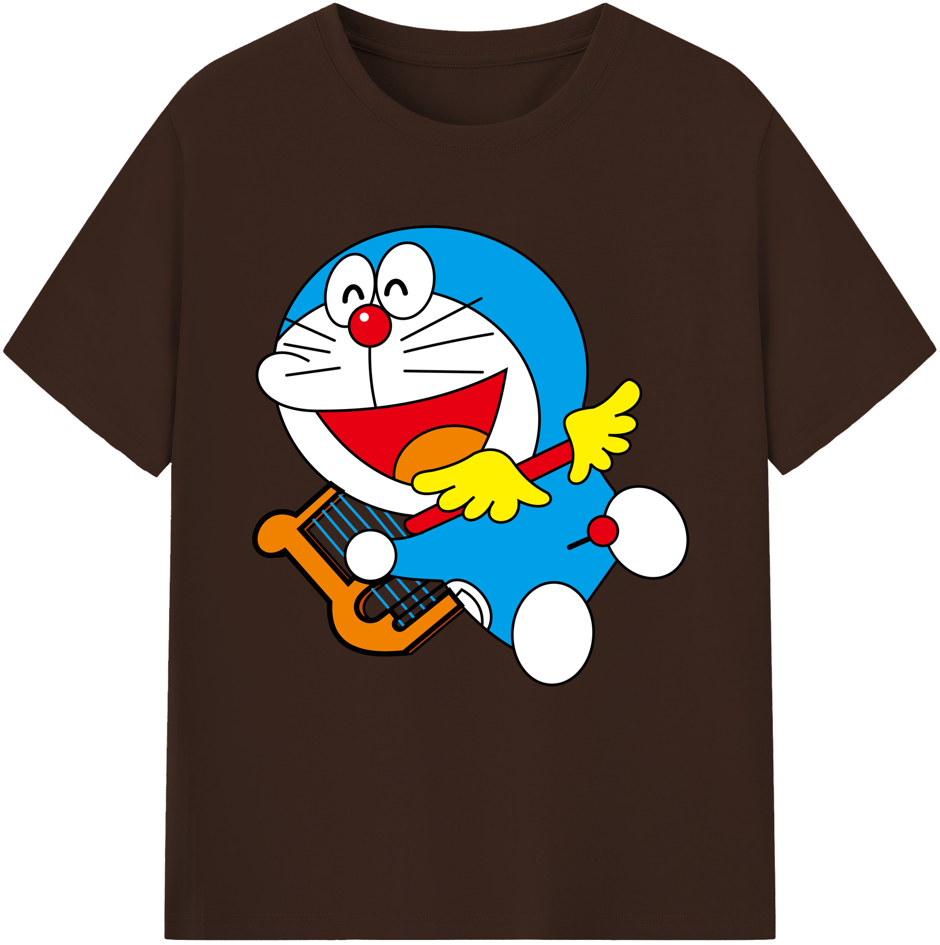 （画像用） ドラえもん Doraemon 綿100％半袖Tシャツ（フロントプリント）