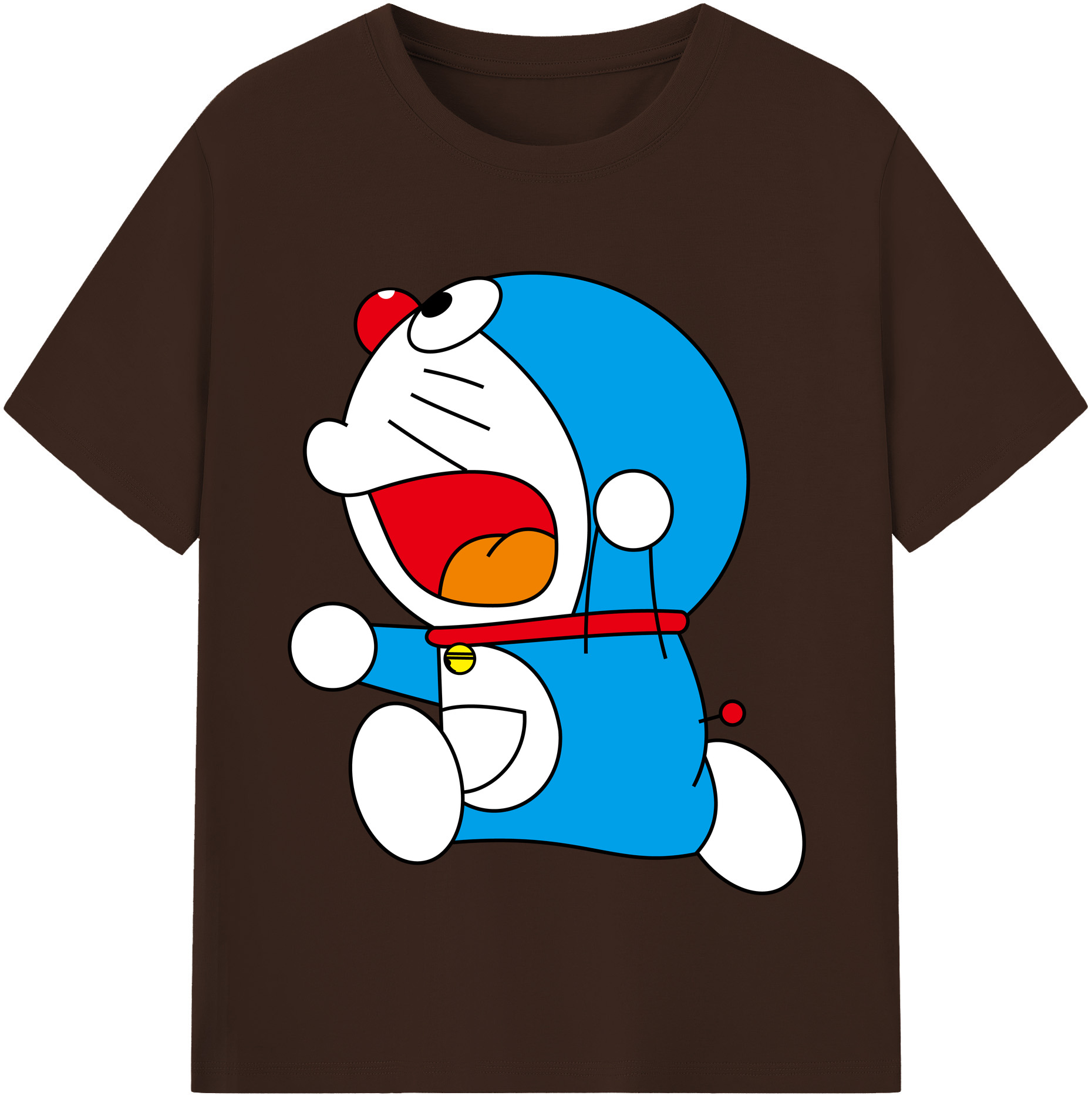 （画像用） ドラえもん Doraemon 綿100％半袖Tシャツ（フロントプリント）