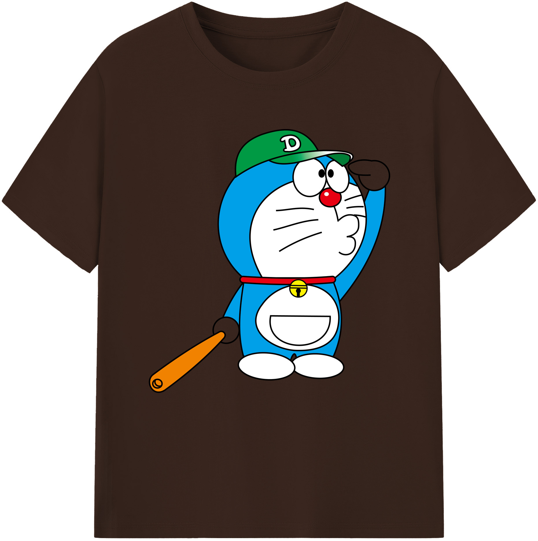 （画像用） ドラえもん Doraemon 綿100％半袖Tシャツ（フロントプリント）