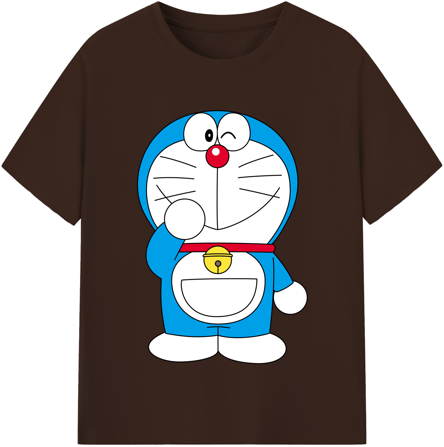 （画像用） ドラえもん Doraemon 綿100％半袖Tシャツ（フロントプリント）