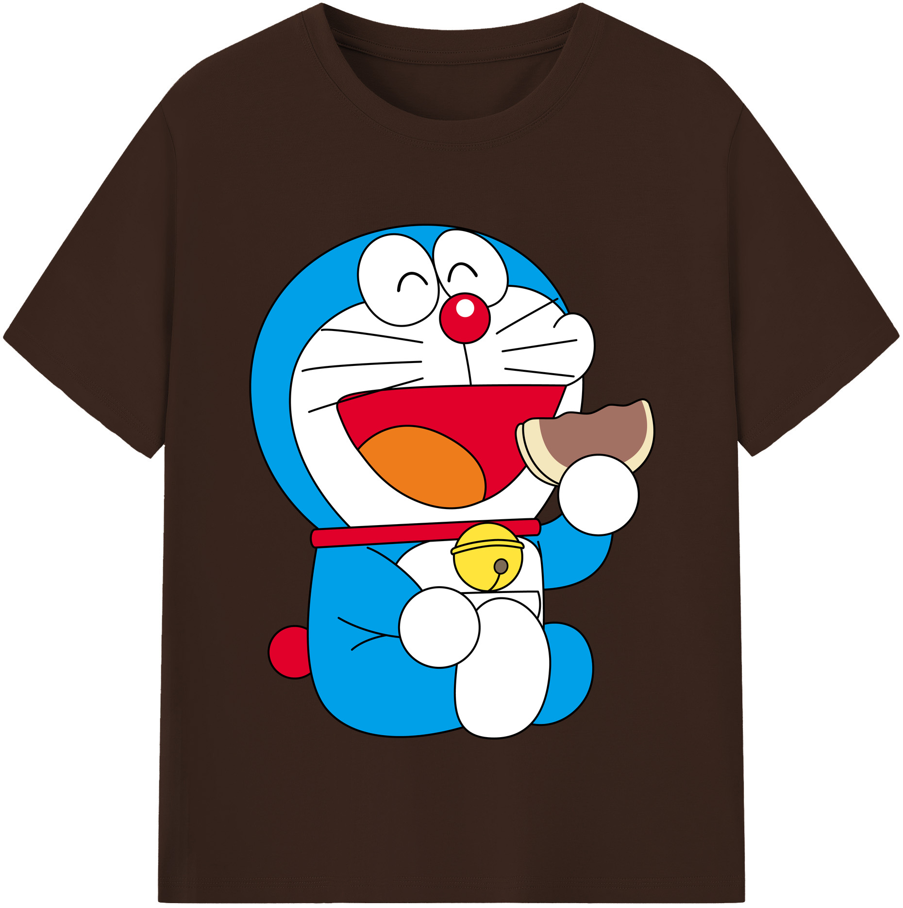 （画像用） ドラえもん Doraemon 綿100％半袖Tシャツ（フロントプリント）