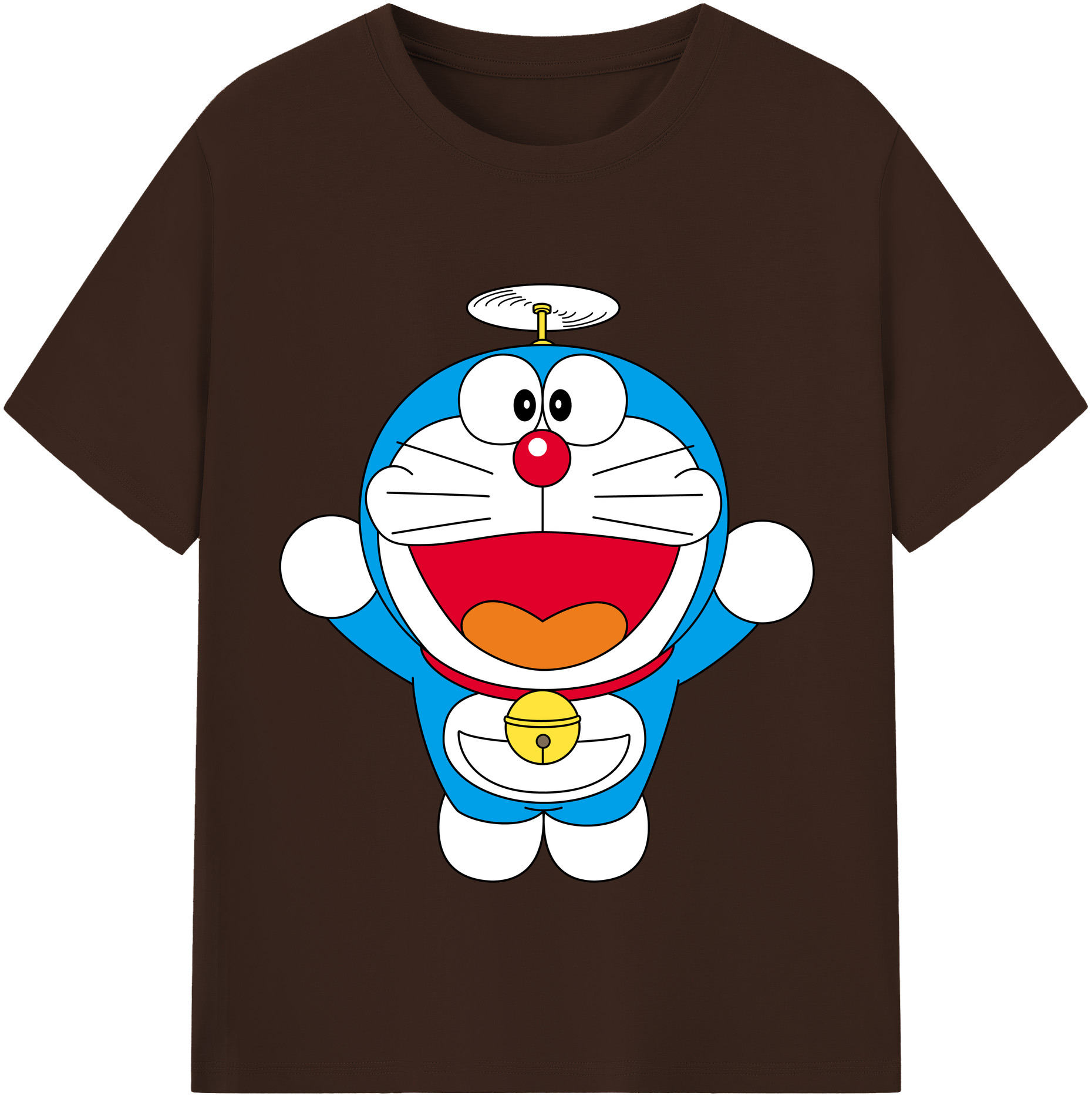 （画像用） ドラえもん Doraemon 綿100％半袖Tシャツ（フロントプリント）
