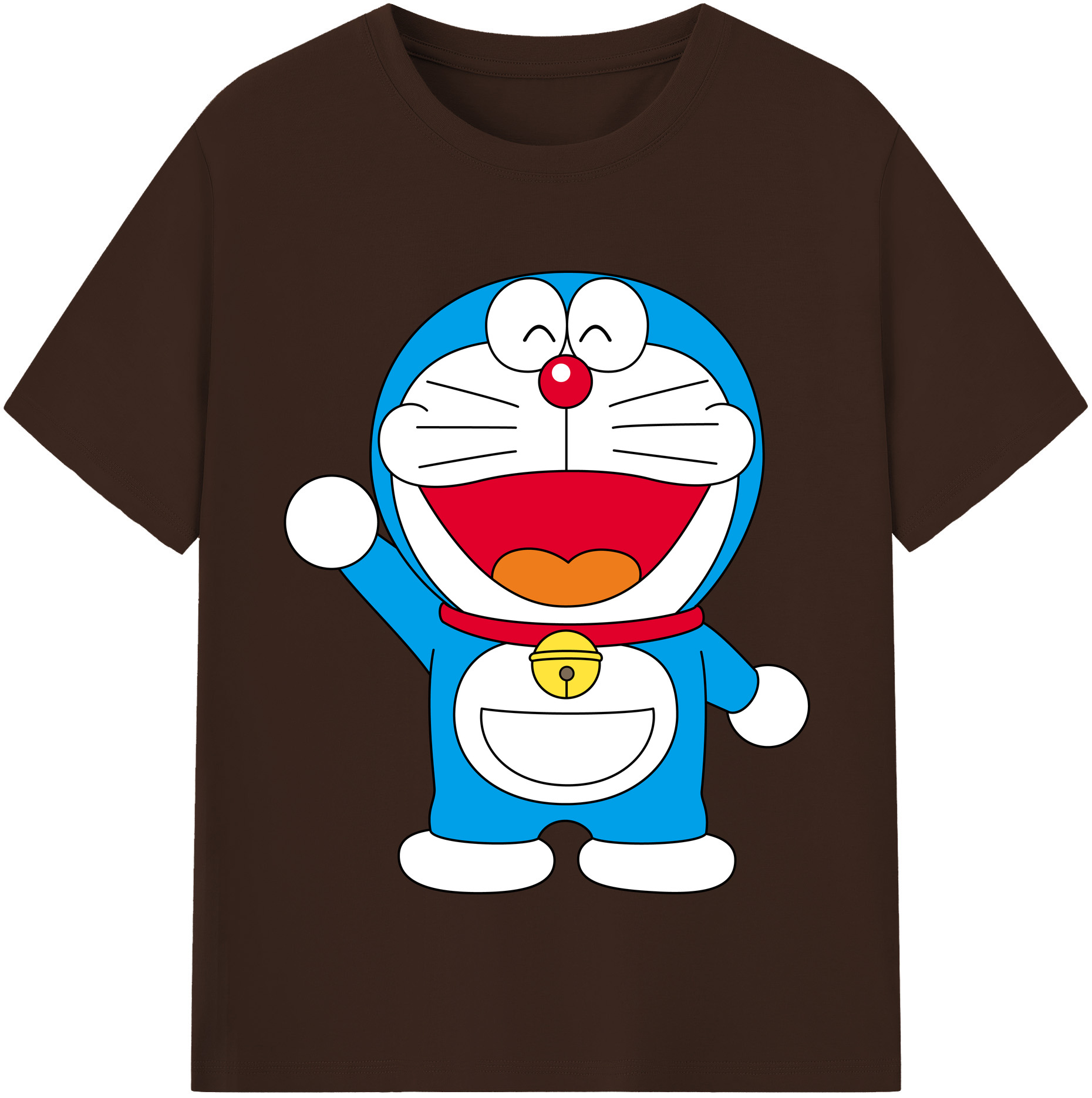 （画像用） ドラえもん Doraemon 綿100％半袖Tシャツ（フロントプリント）
