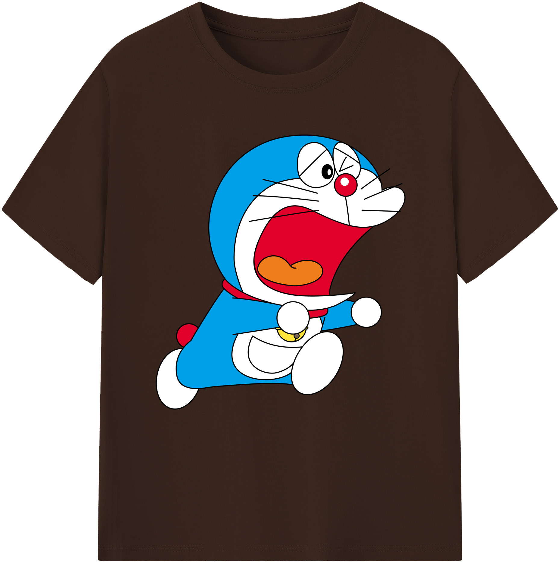 （画像用） ドラえもん Doraemon 綿100％半袖Tシャツ（フロントプリント）