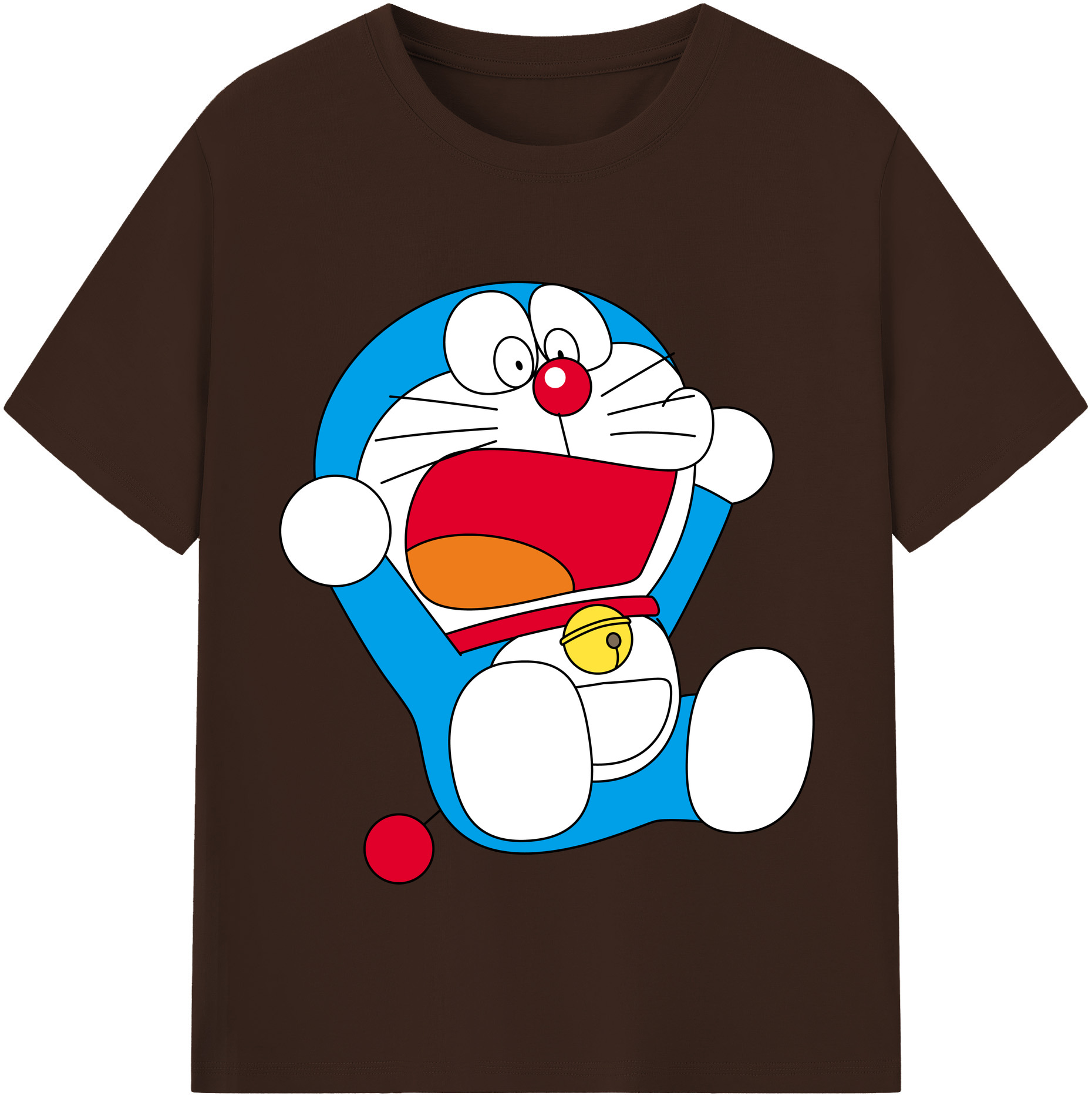 （画像用） ドラえもん Doraemon 綿100％半袖Tシャツ（フロントプリント）