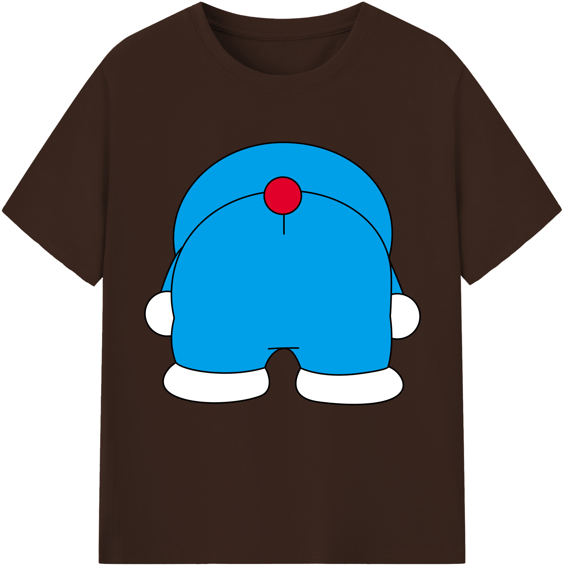 （画像用） ドラえもん Doraemon 綿100％半袖Tシャツ（フロントプリント）
