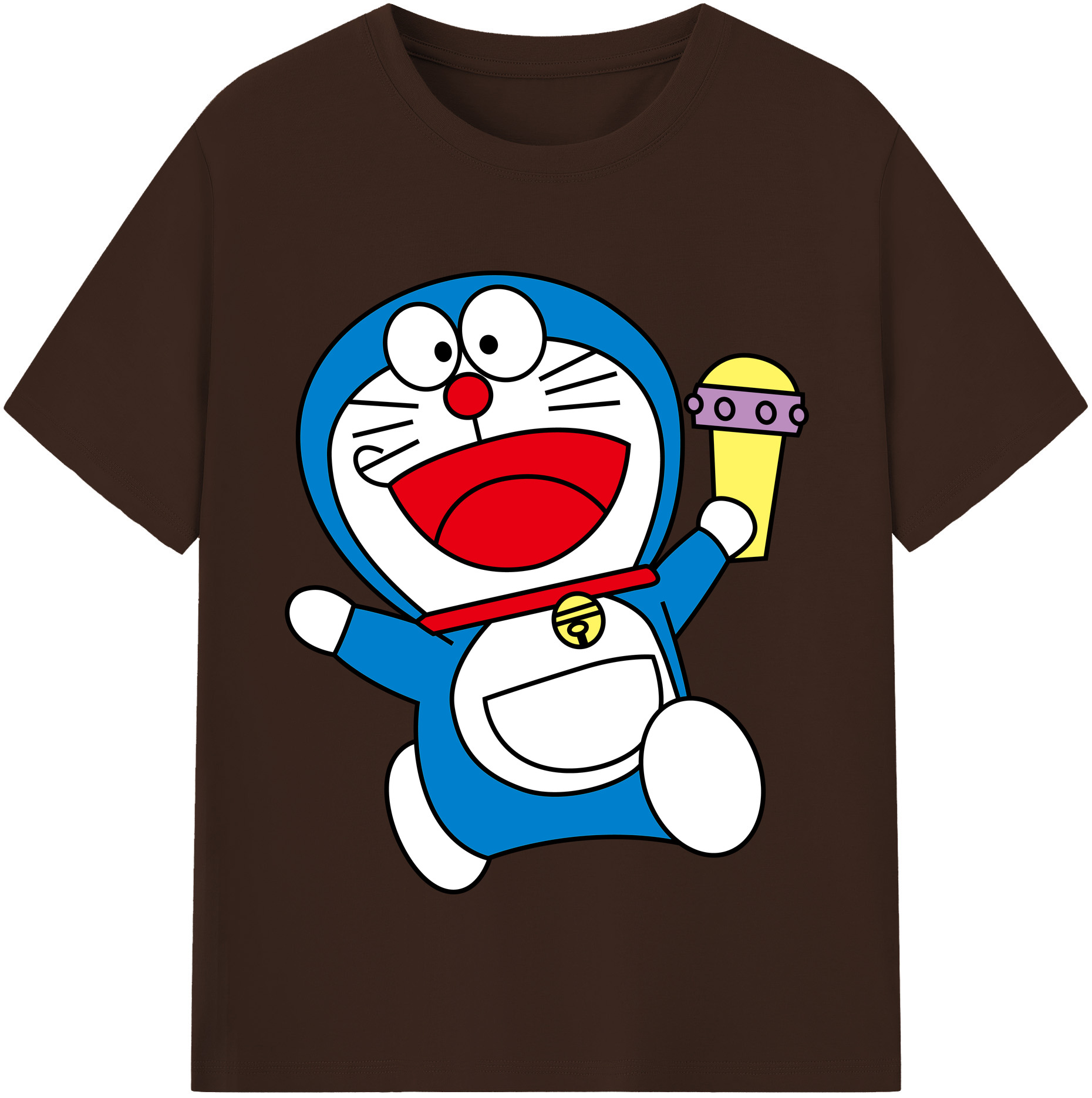 （画像用） ドラえもん Doraemon 綿100％半袖Tシャツ（フロントプリント）