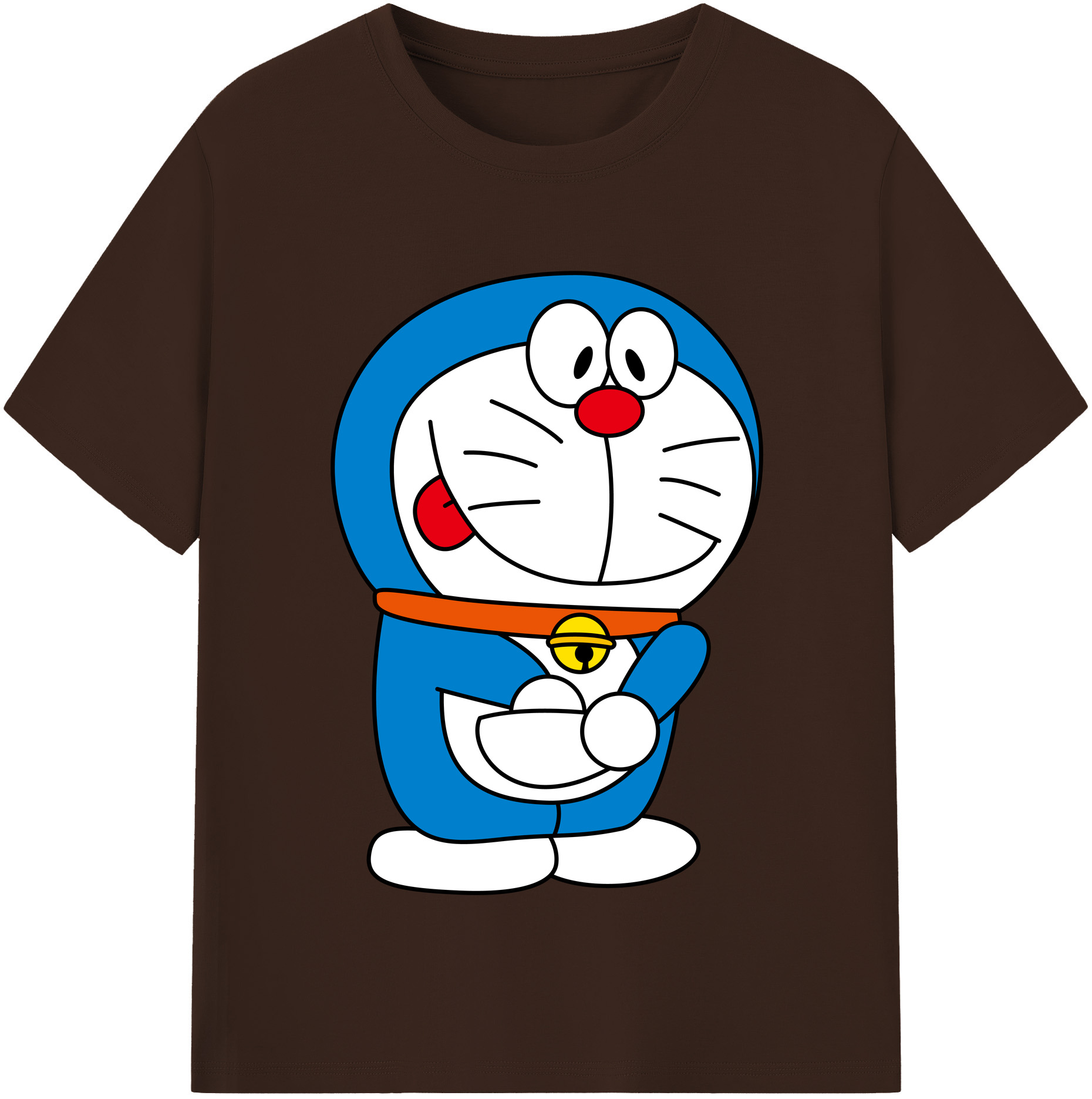（画像用） ドラえもん Doraemon 綿100％半袖Tシャツ（フロントプリント）