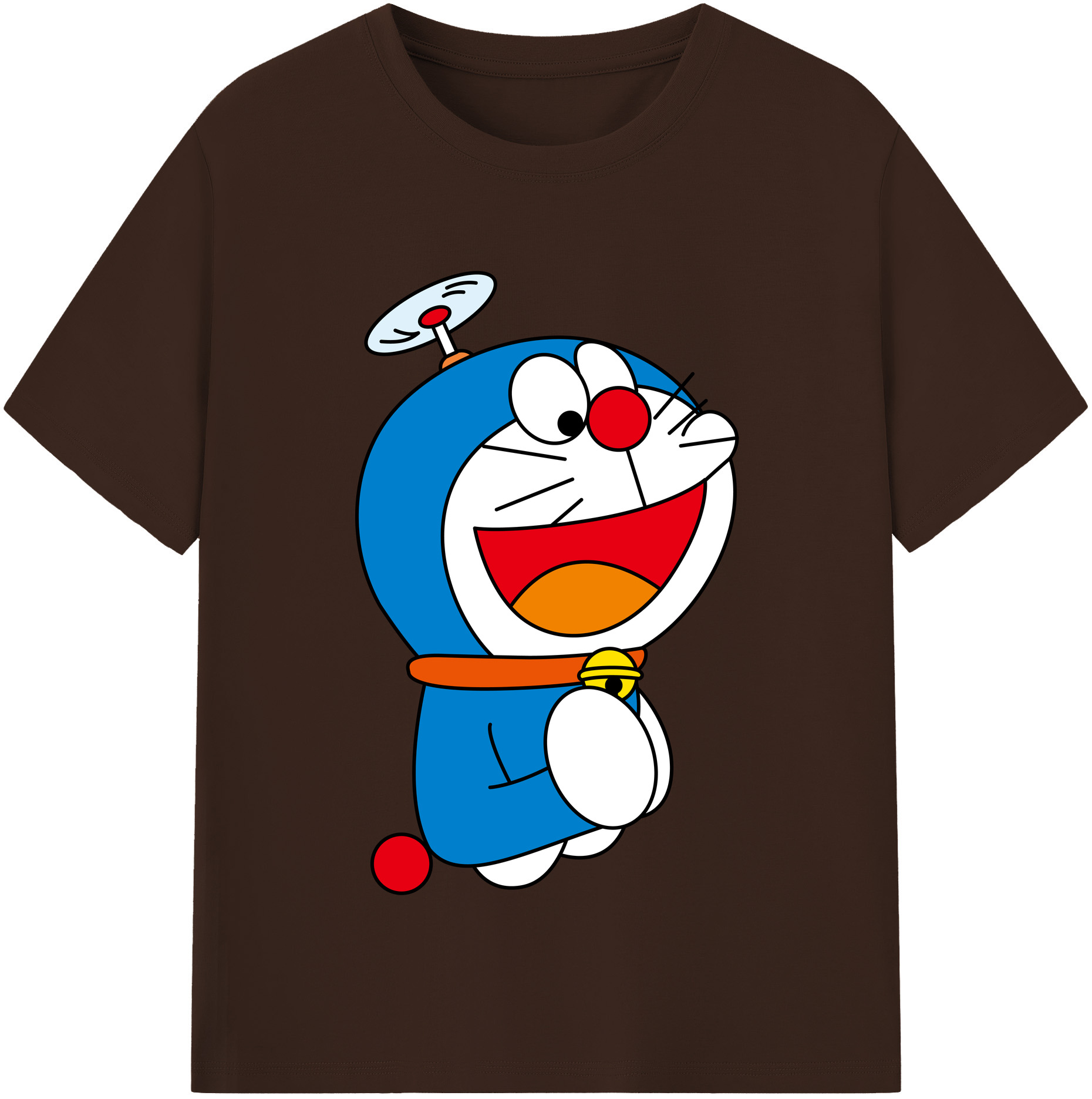 （画像用） ドラえもん Doraemon 綿100％半袖Tシャツ（フロントプリント）