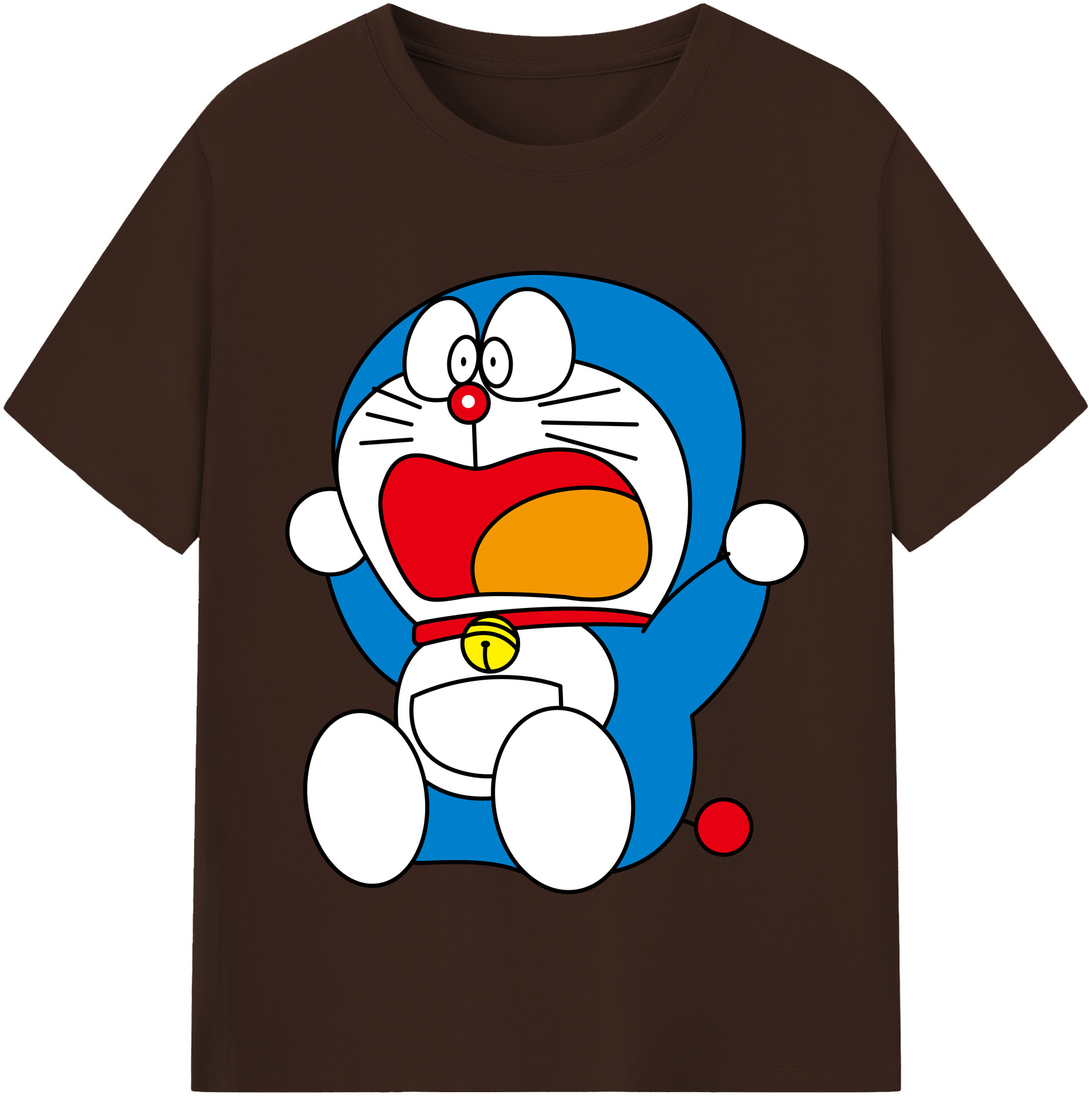 （画像用） ドラえもん Doraemon 綿100％半袖Tシャツ（フロントプリント）