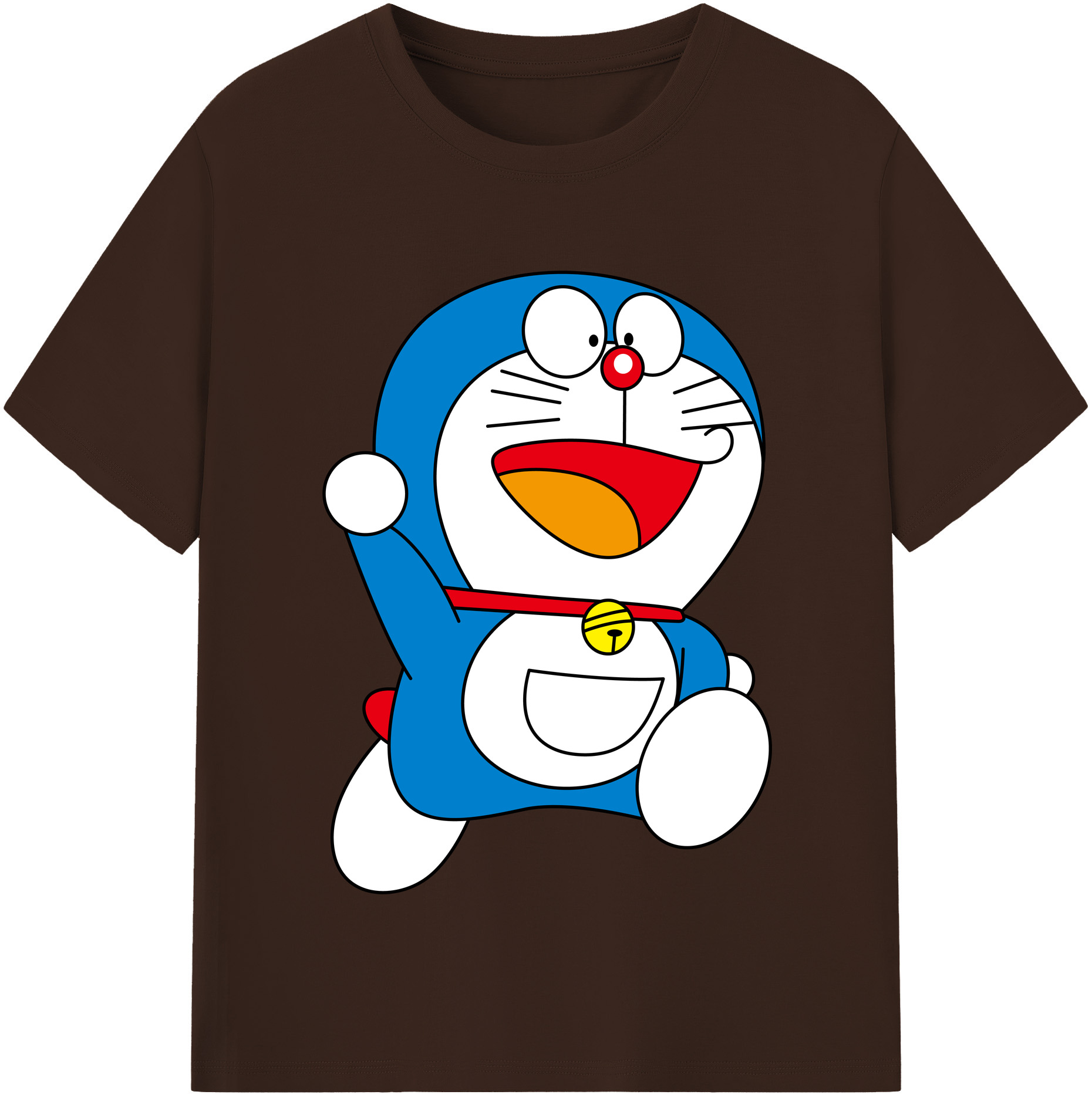 （画像用） ドラえもん Doraemon 綿100％半袖Tシャツ（フロントプリント）