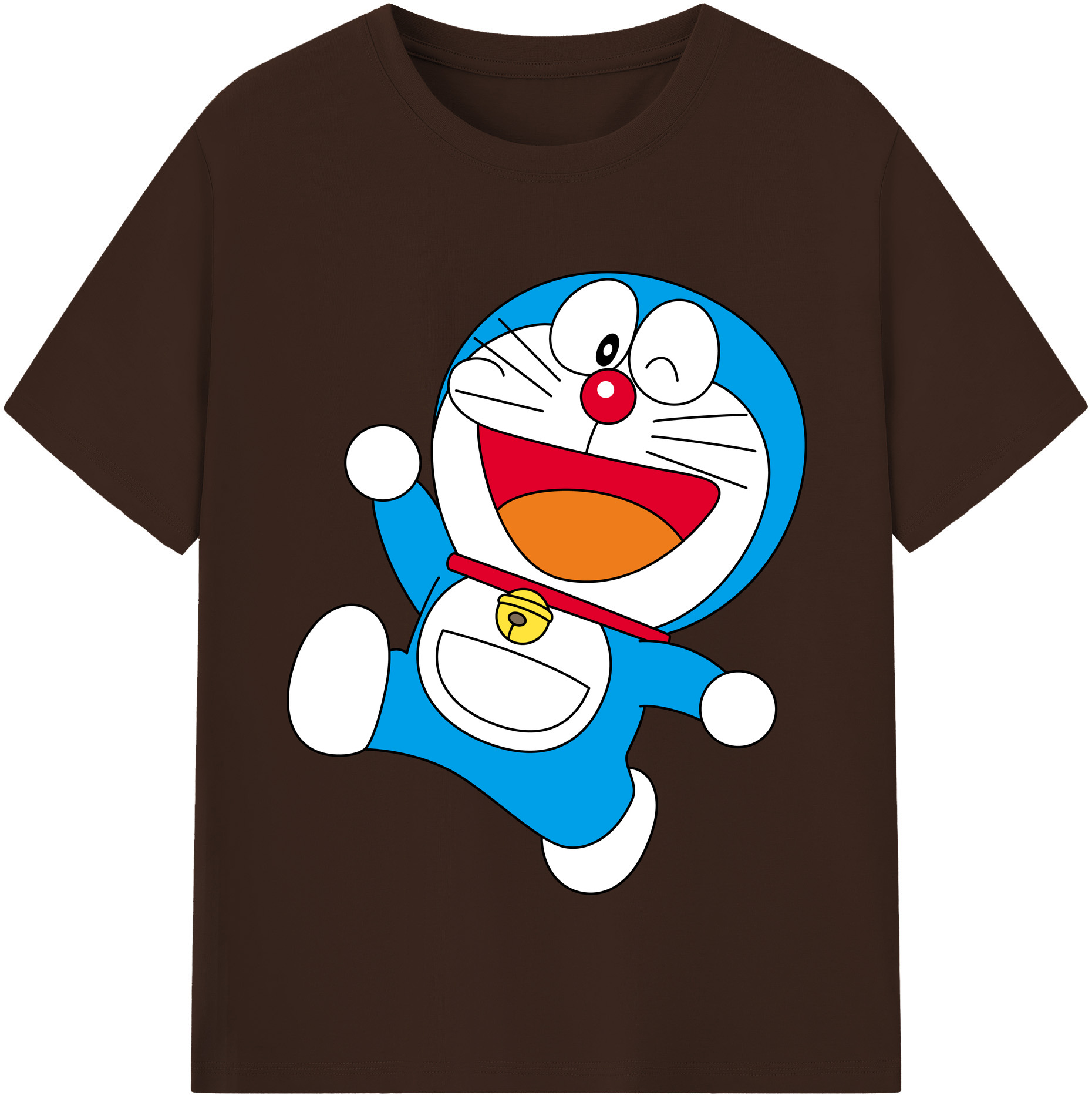 （画像用） ドラえもん Doraemon 綿100％半袖Tシャツ（フロントプリント）