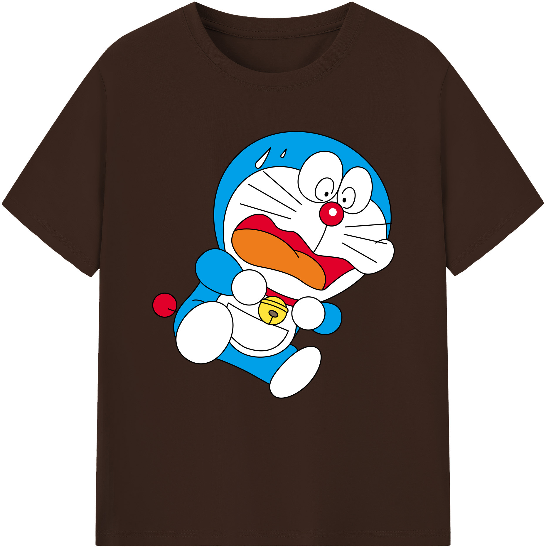 （画像用） ドラえもん Doraemon 綿100％半袖Tシャツ（フロントプリント）