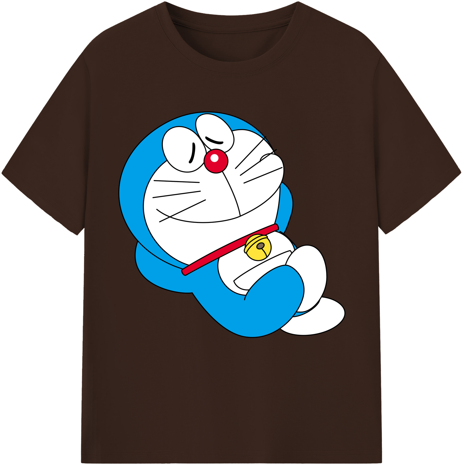 （画像用） ドラえもん Doraemon 綿100％半袖Tシャツ（フロントプリント）
