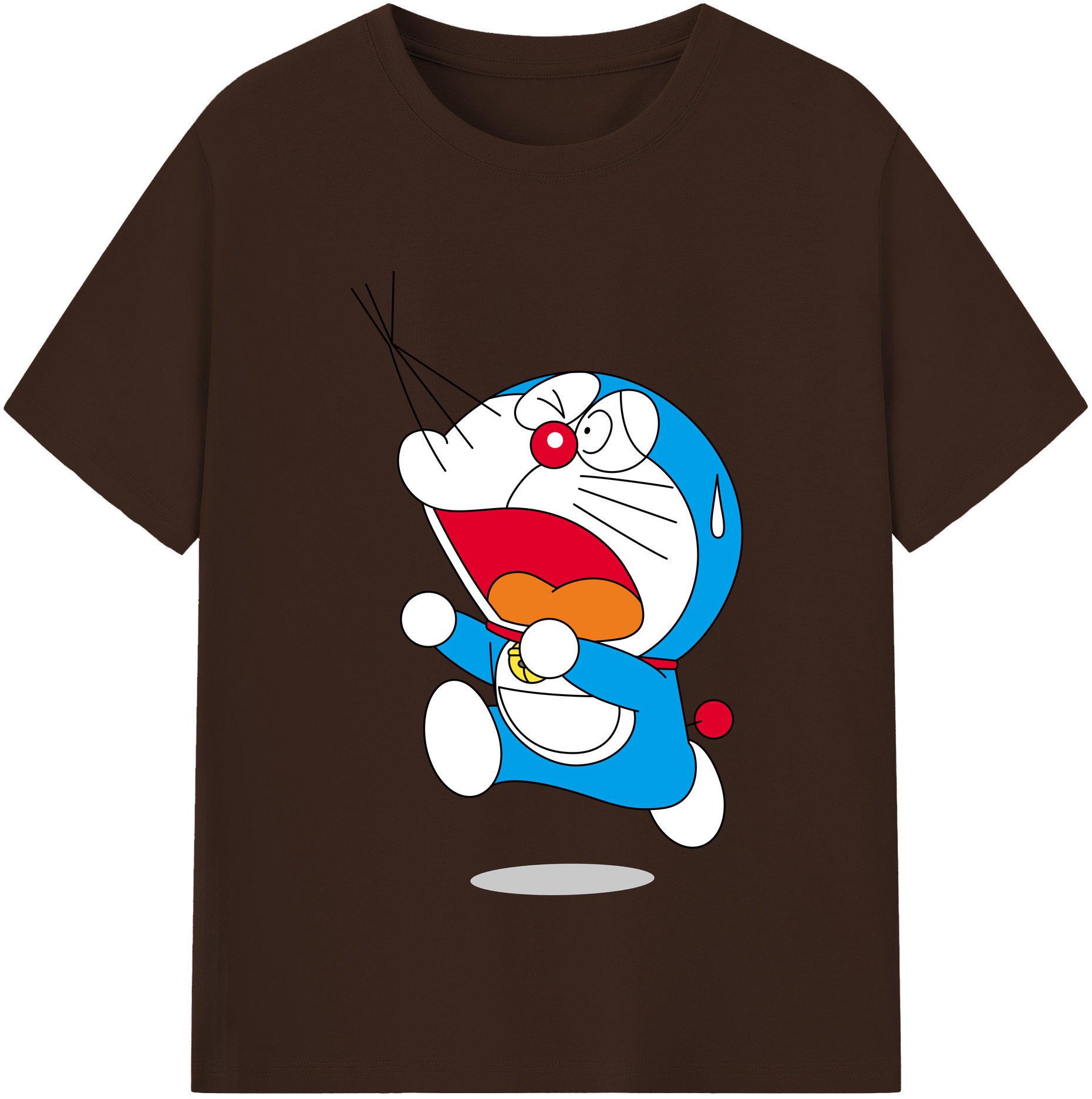 （画像用） ドラえもん Doraemon 綿100％半袖Tシャツ（フロントプリント）