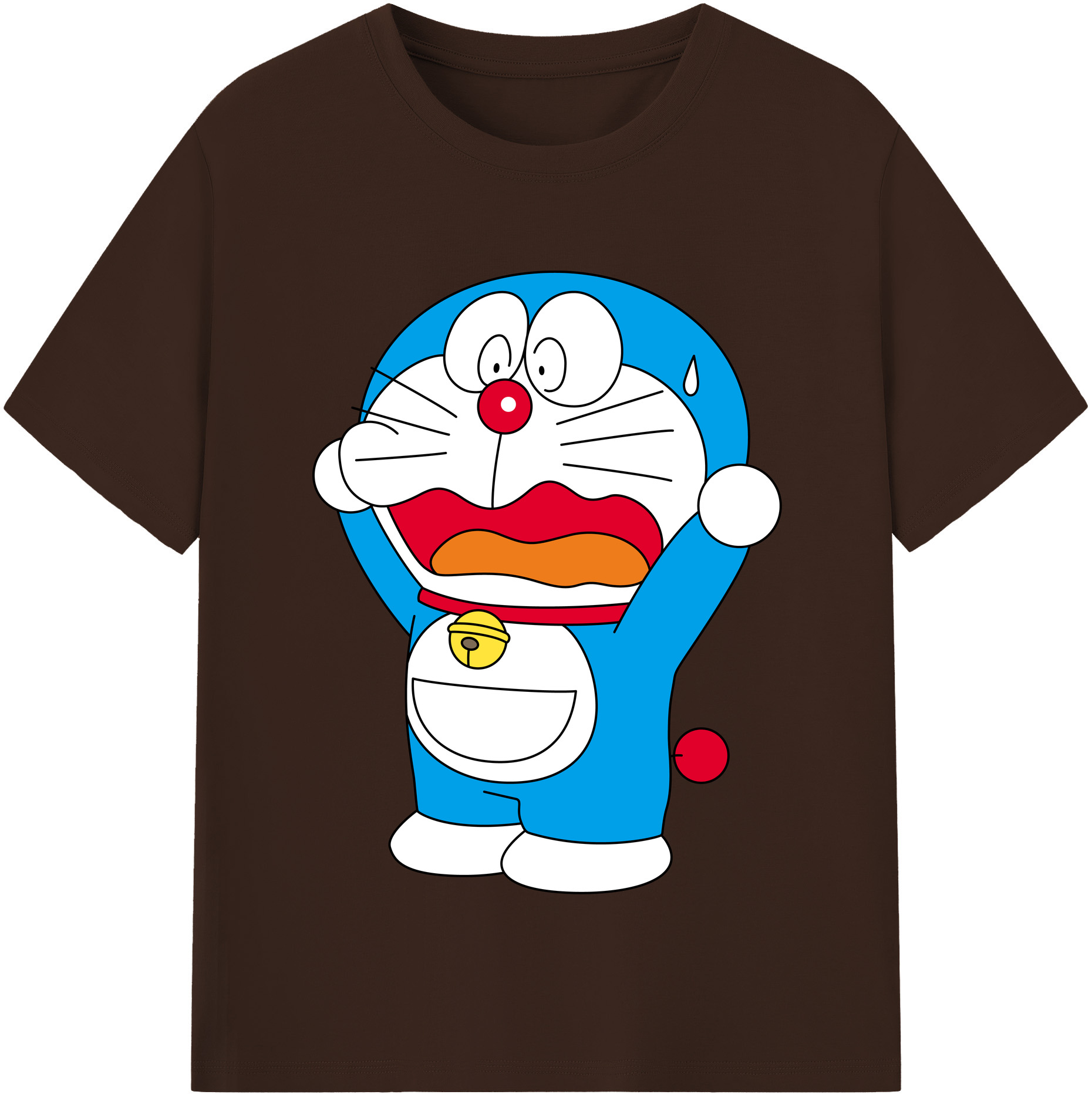 （画像用） ドラえもん Doraemon 綿100％半袖Tシャツ（フロントプリント）