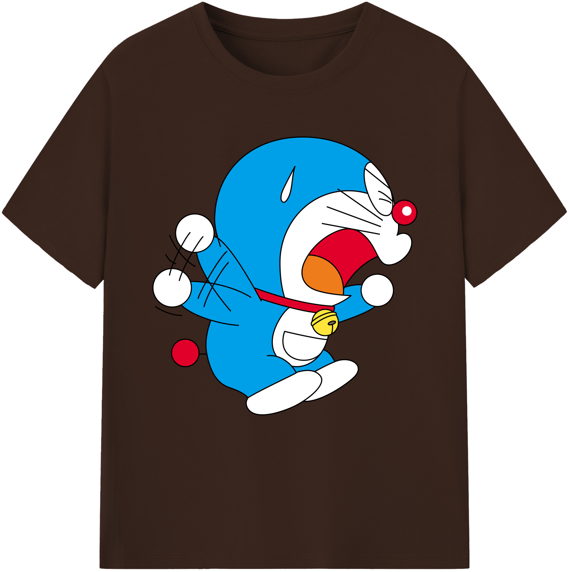 （画像用） ドラえもん Doraemon 綿100％半袖Tシャツ（フロントプリント）