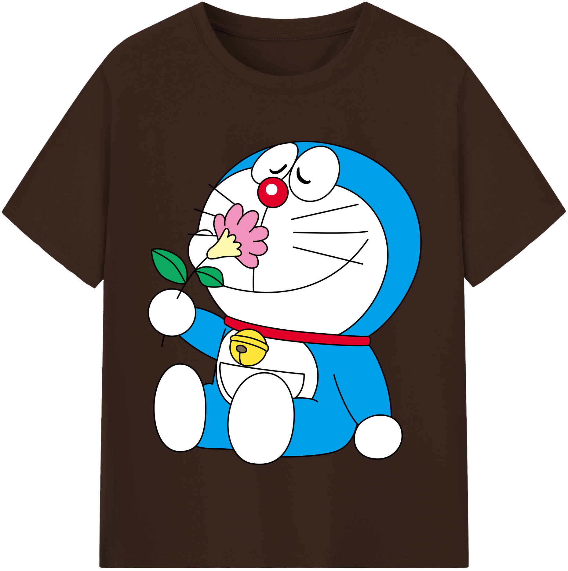 （画像用） ドラえもん Doraemon 綿100％半袖Tシャツ（フロントプリント）