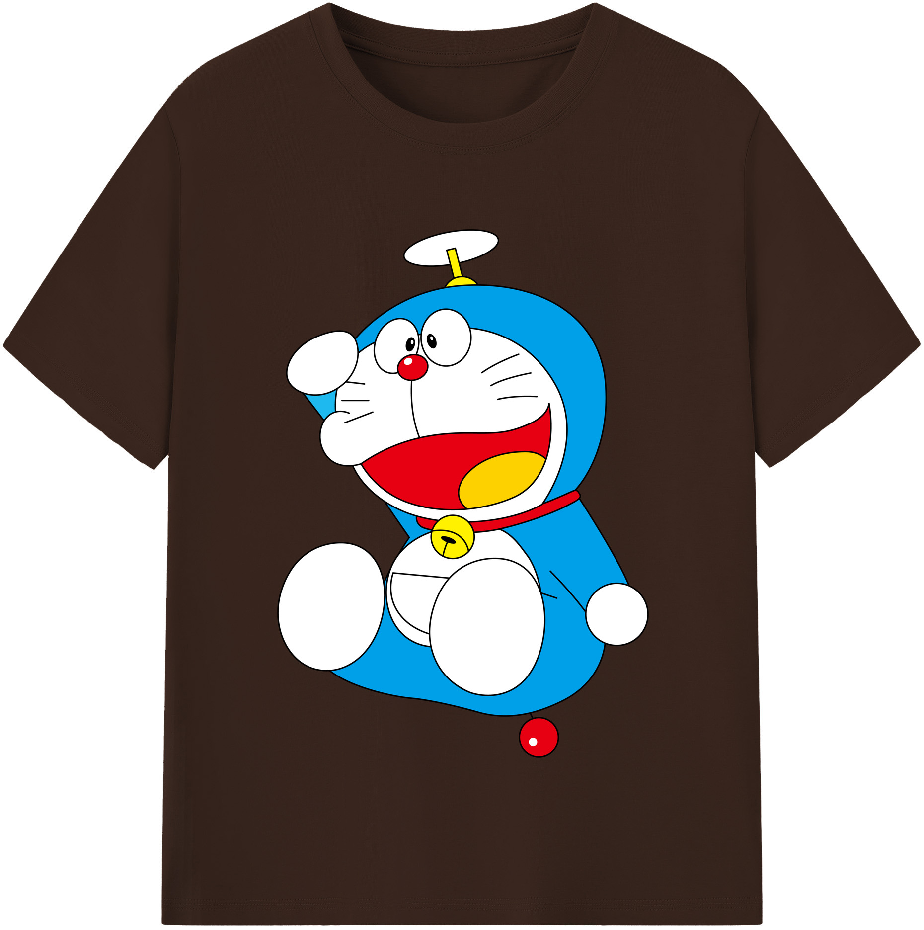 （画像用） ドラえもん Doraemon 綿100％半袖Tシャツ（フロントプリント）