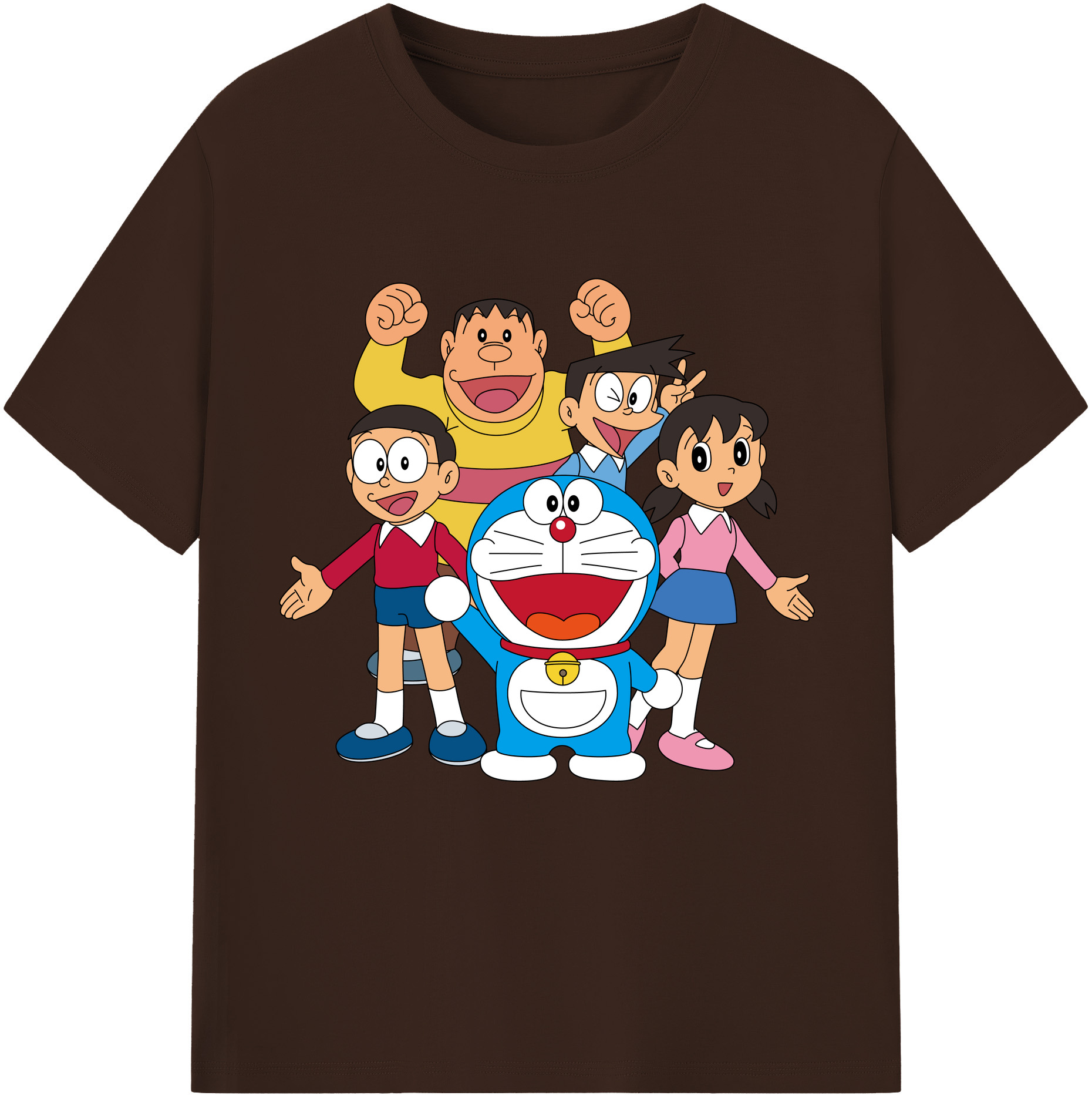（画像用） ドラえもん 骨川 スネ夫 Doraemon Honekawa Suneo 綿100％半袖Tシャツ（フロントプリント）