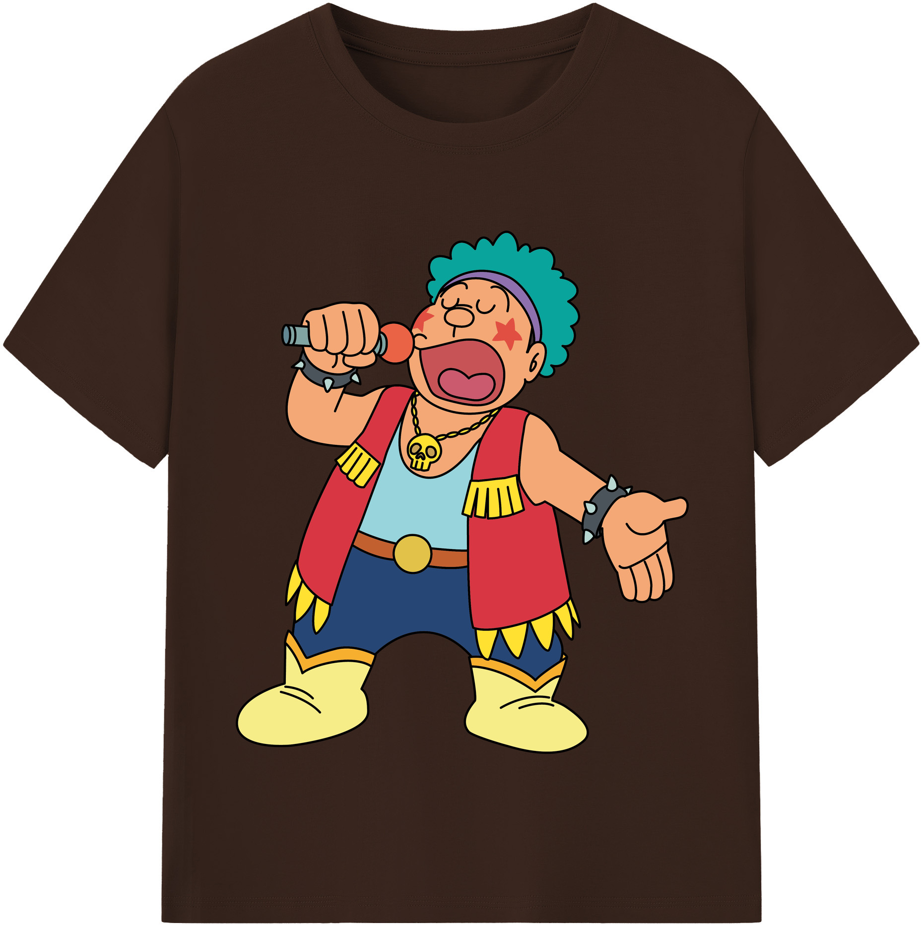 （画像用） ドラえもん 剛田武 Doraemon Gouta Takeshi 綿100％半袖Tシャツ（フロントプリント）
